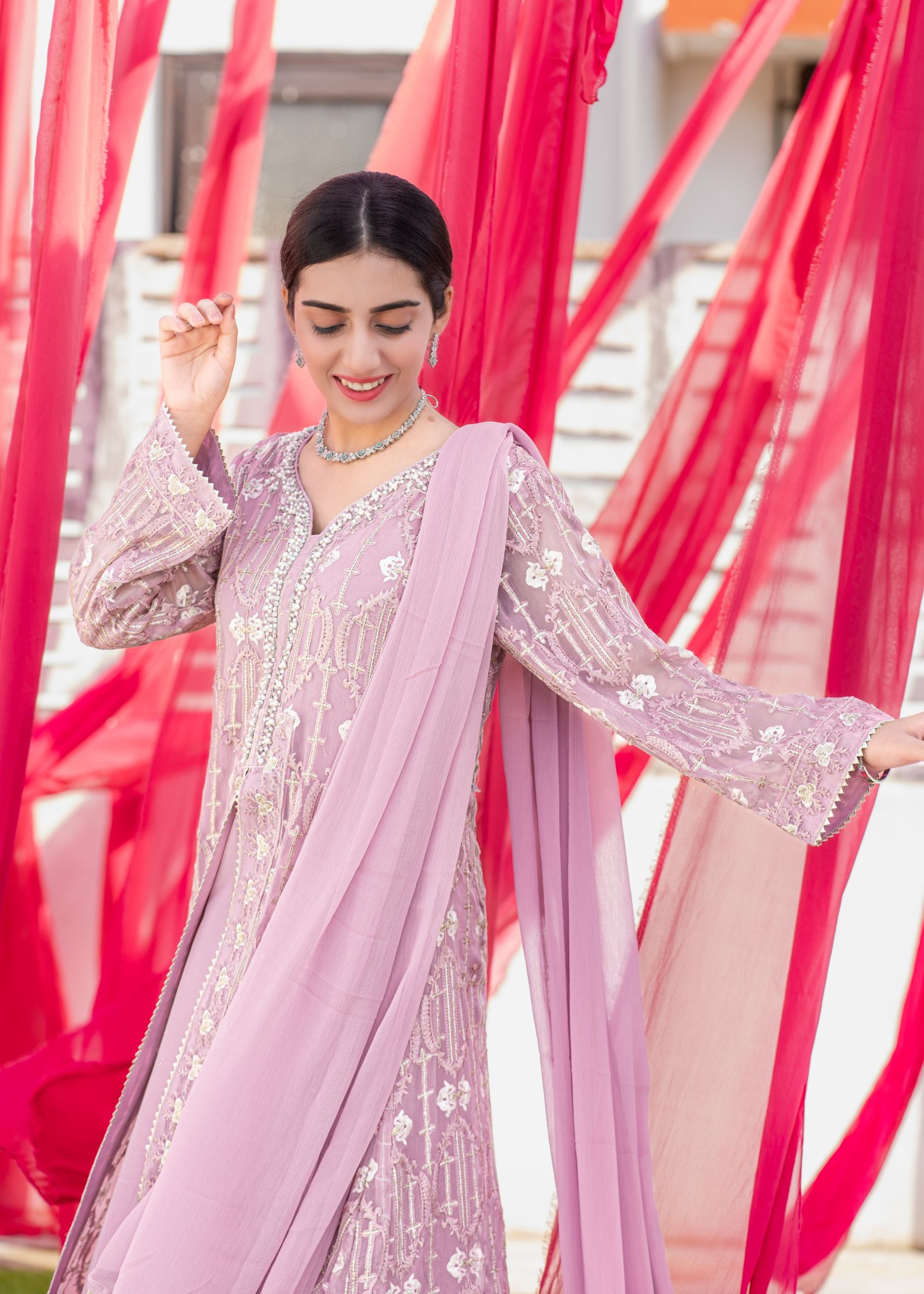 Alsiyab Mannat Lilac Women 3pcs