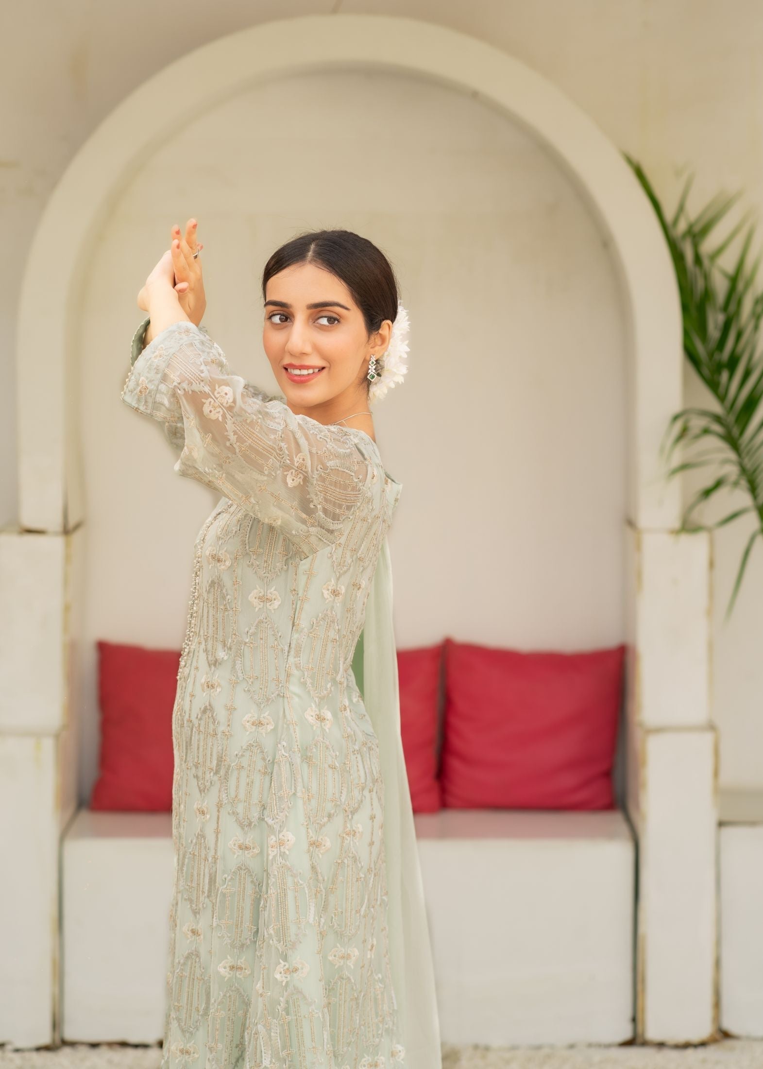 Alsiyab Mannat Mint Green Women 3pcs