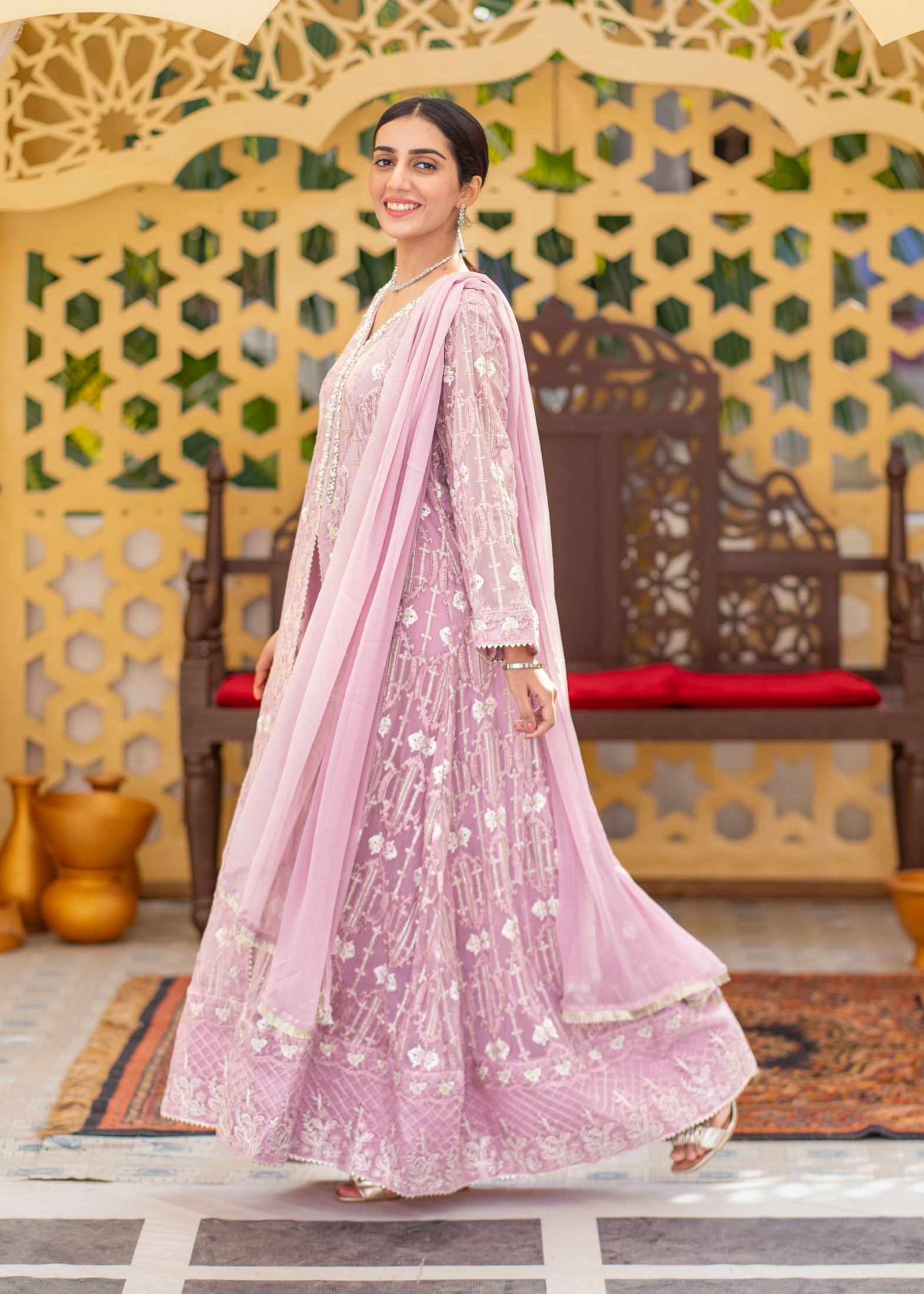 Alsiyab Mannat Lilac Women 3pcs