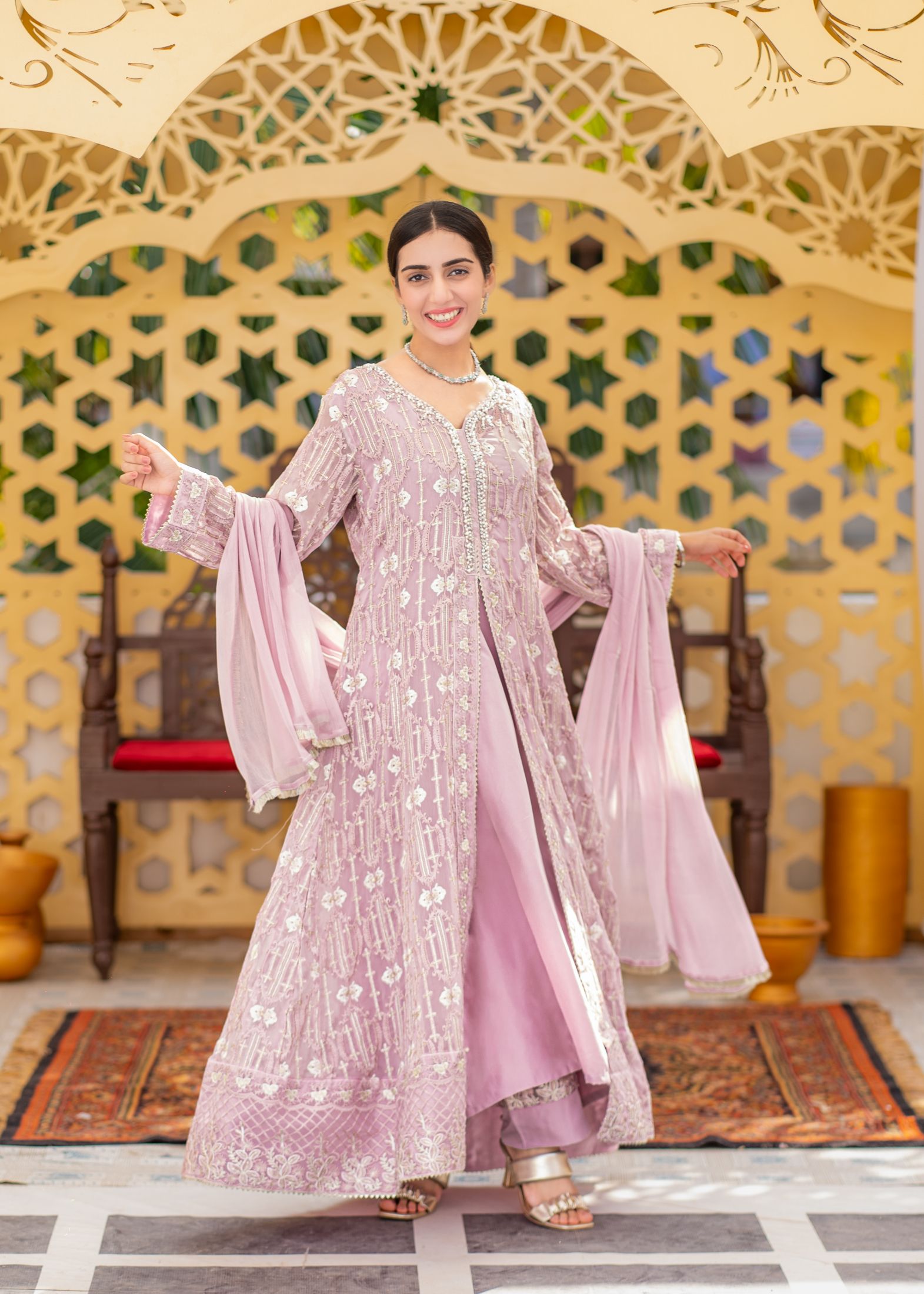 Alsiyab Mannat Lilac Women 3pcs