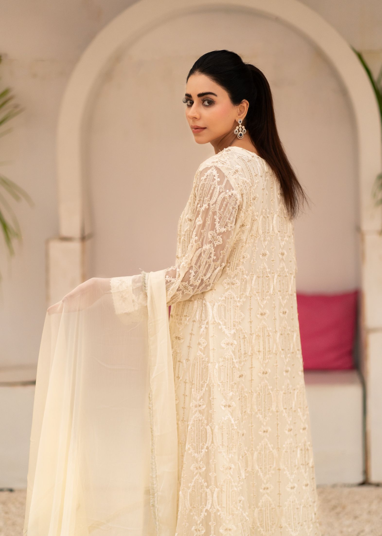 Alsiyab Mannat Off White Women 3pcs