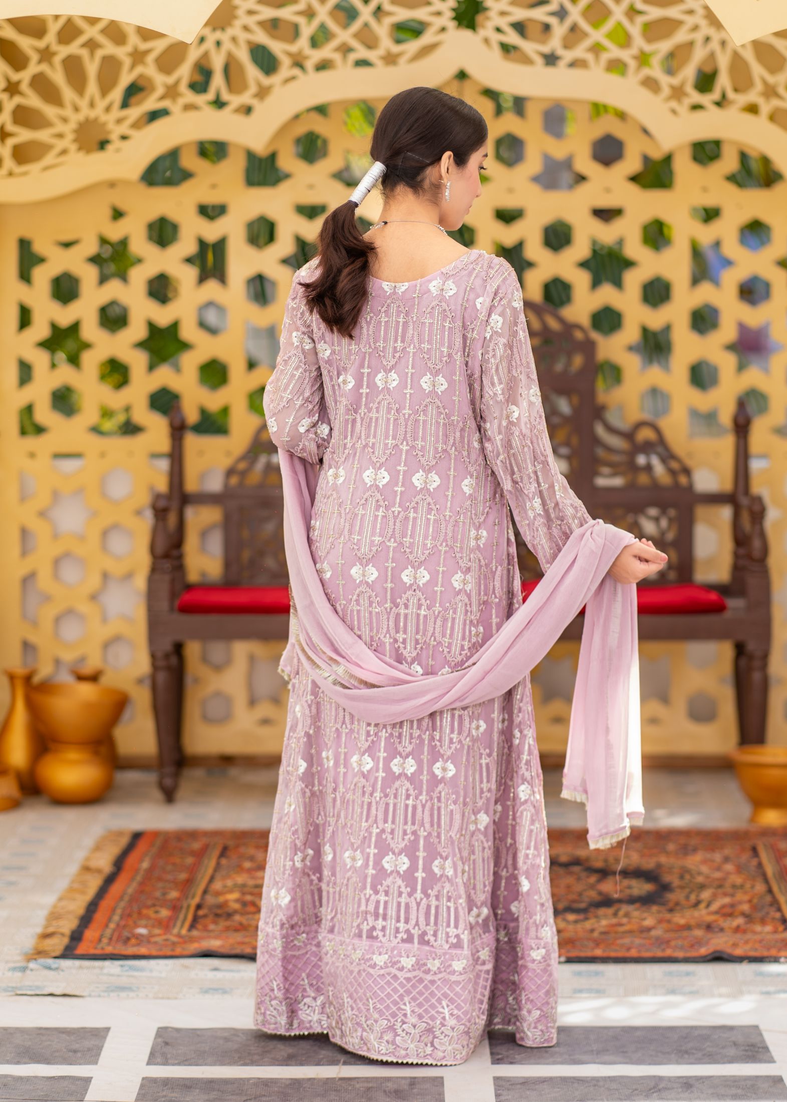 Alsiyab Mannat Lilac Women 3pcs