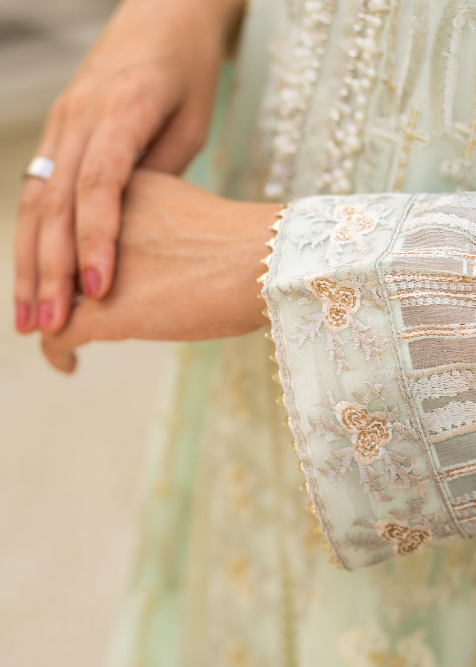 Alsiyab Mannat Mint Green Women 3pcs