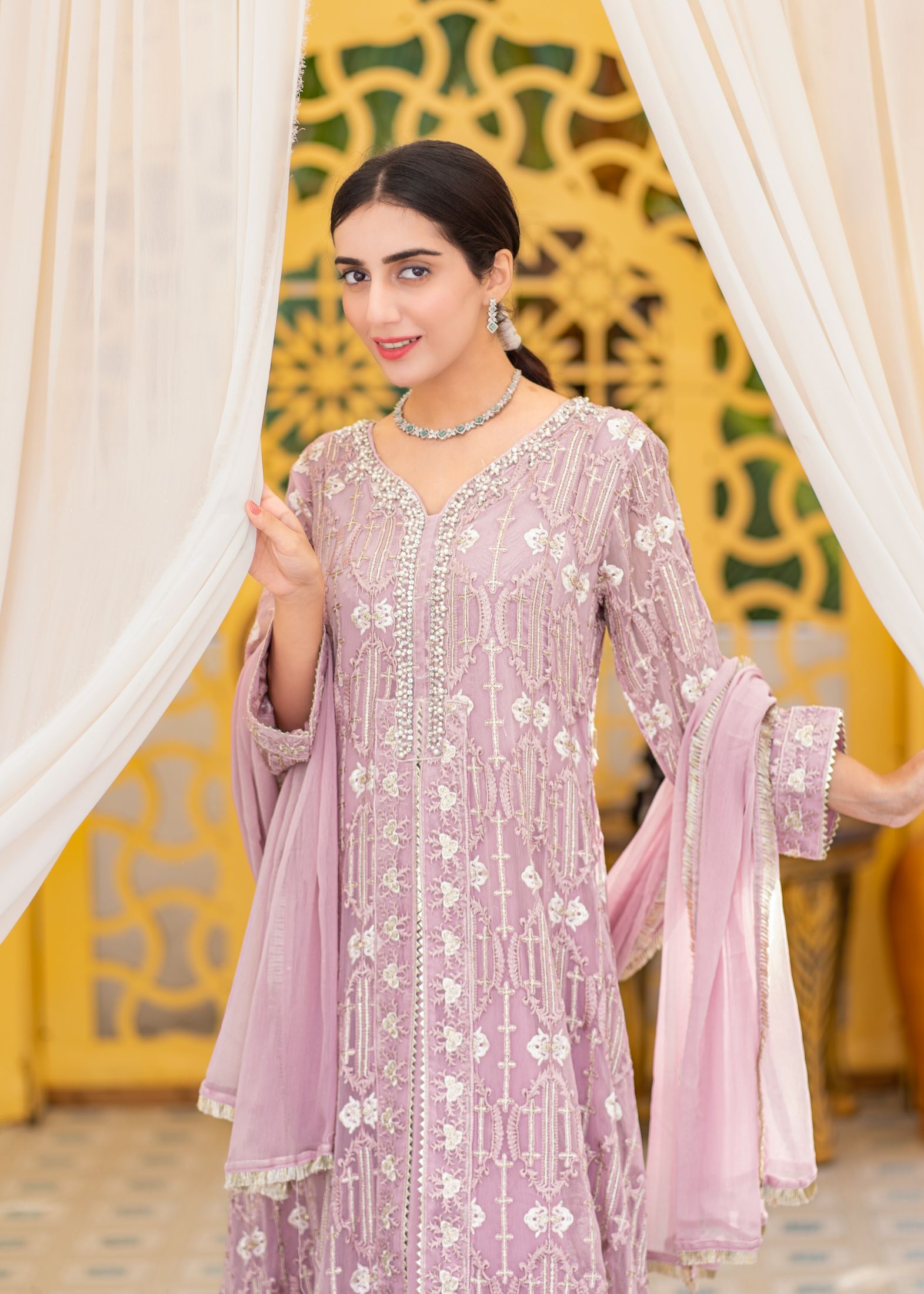 Alsiyab Mannat Lilac Women 3pcs