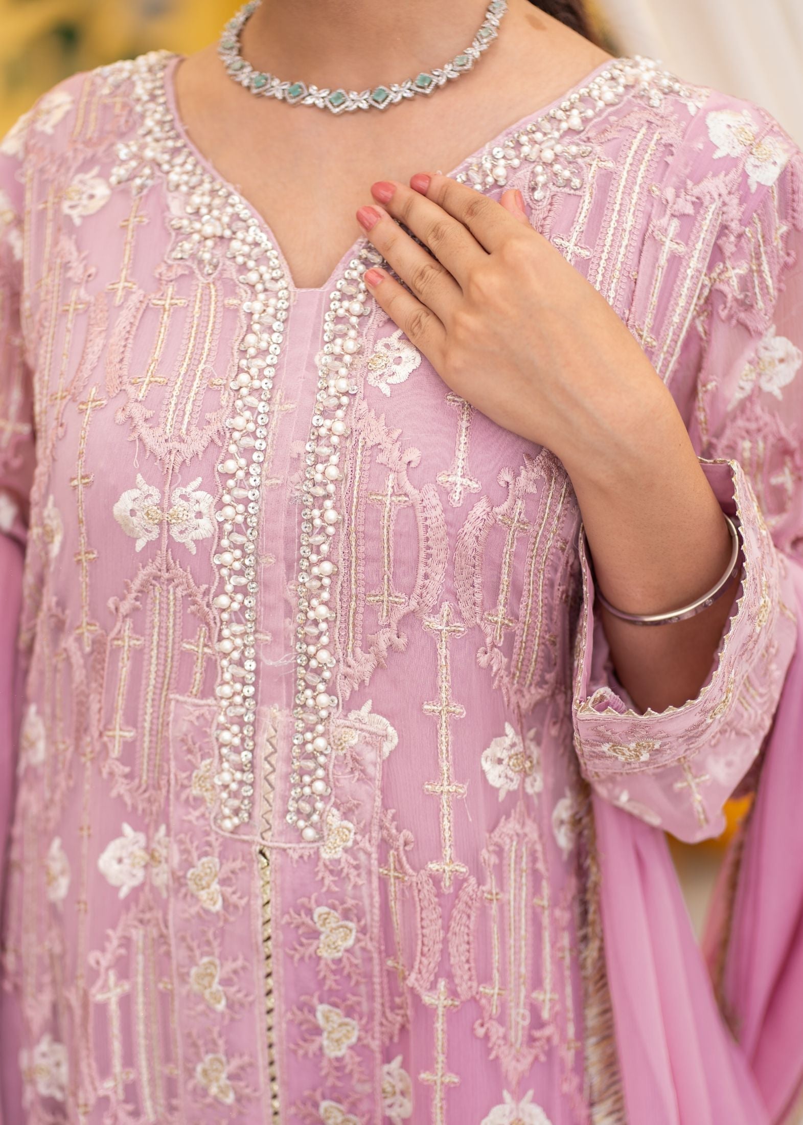 Alsiyab Mannat Lilac Women 3pcs