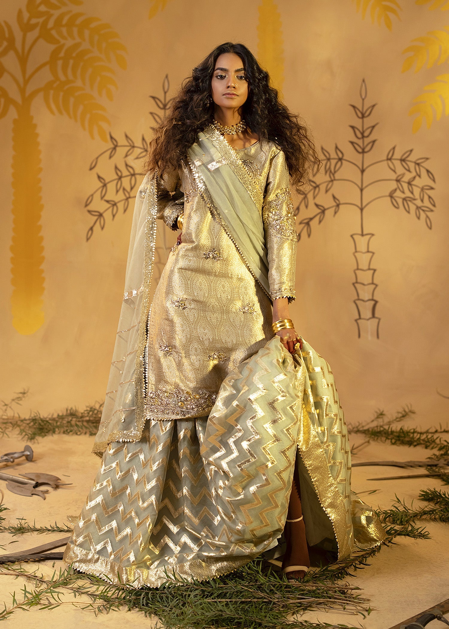 FAS Design Studio Dazzle Drape Women 3pcs