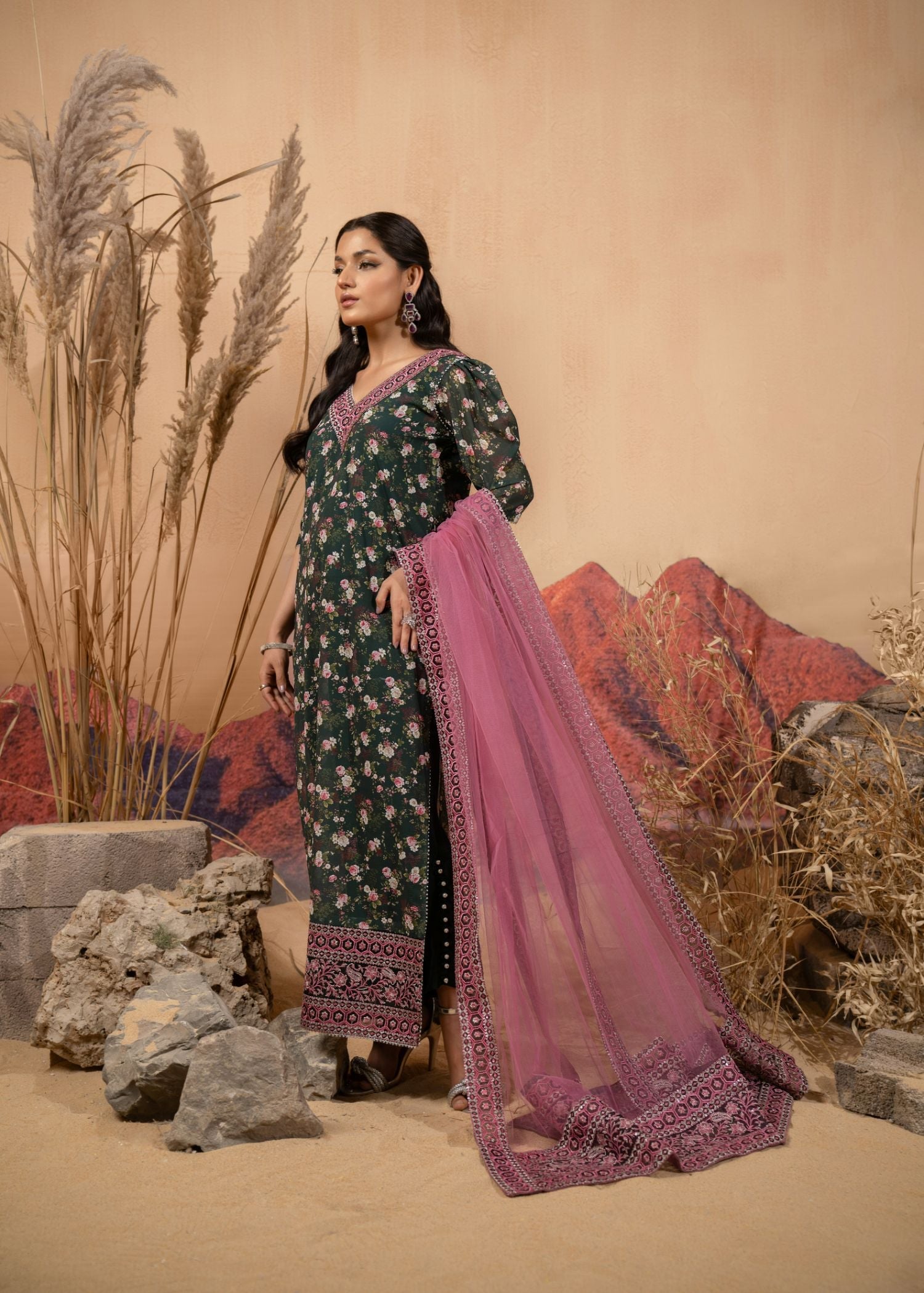 Hemstitch SAIBA Women 3pcs