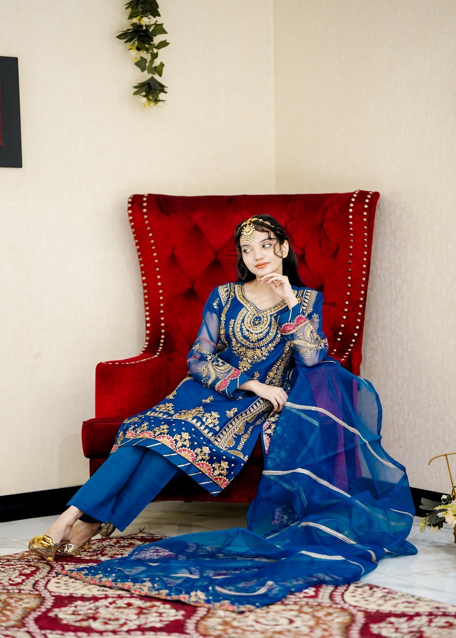 Four Season Boutique SHABNAM ZINC Women 3pcs