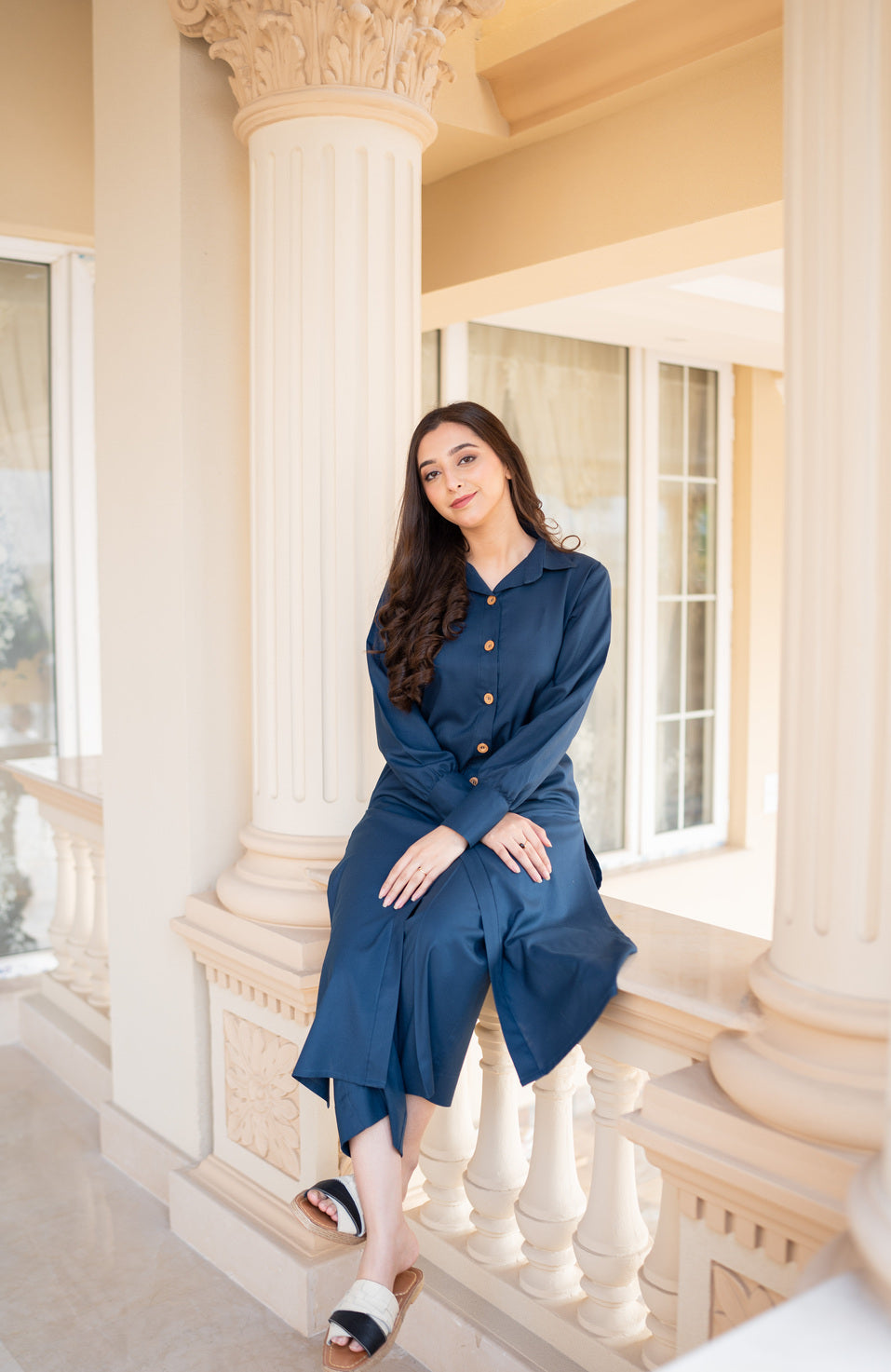 Aisling By Nirmal Denim Blue Women 2pcs