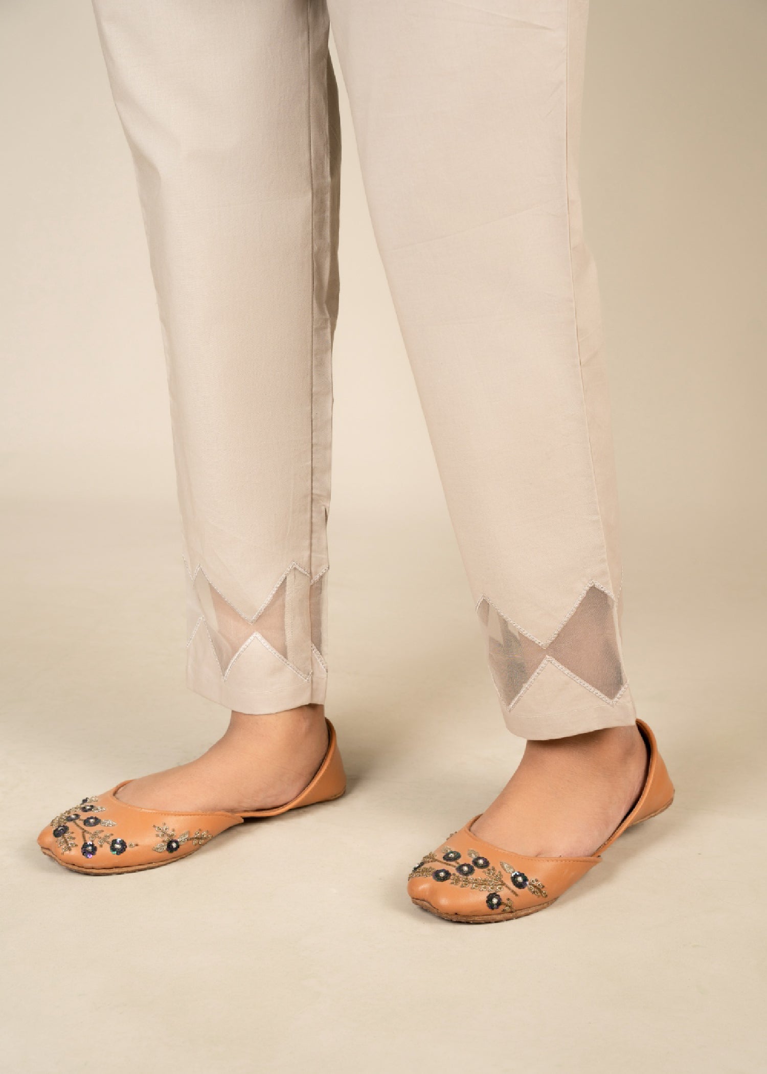 Punkh Trouser CT 58 Beige Women 1pcs