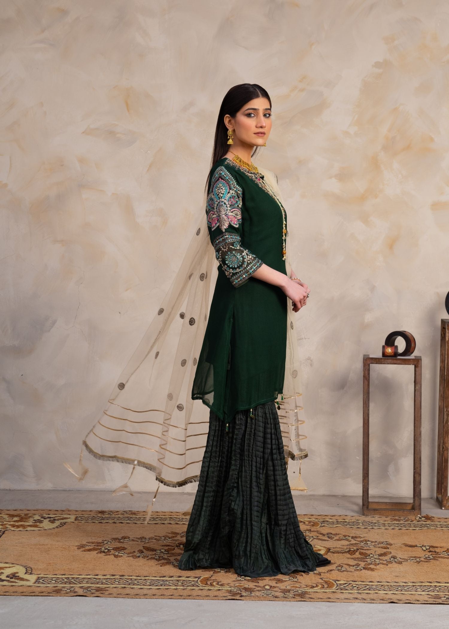 Pehnawa By Bin Akram’s RUBY REVERIE II CHIFFON Women 3pcs