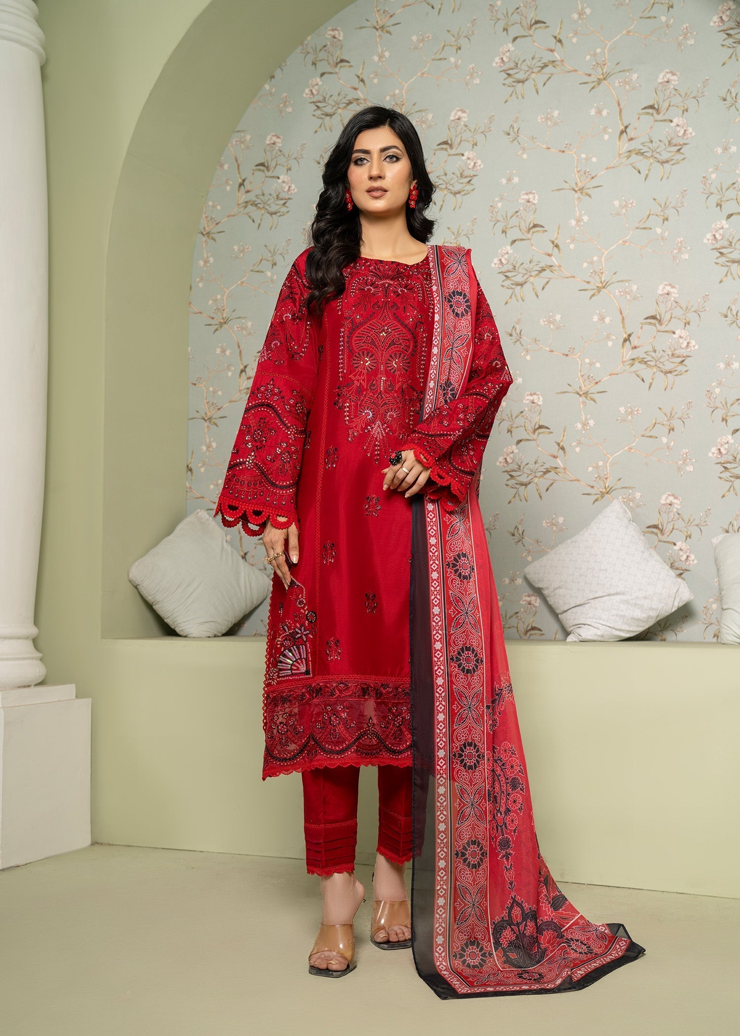 Sara Jahan MAAH E KAMIL Women 3pcs