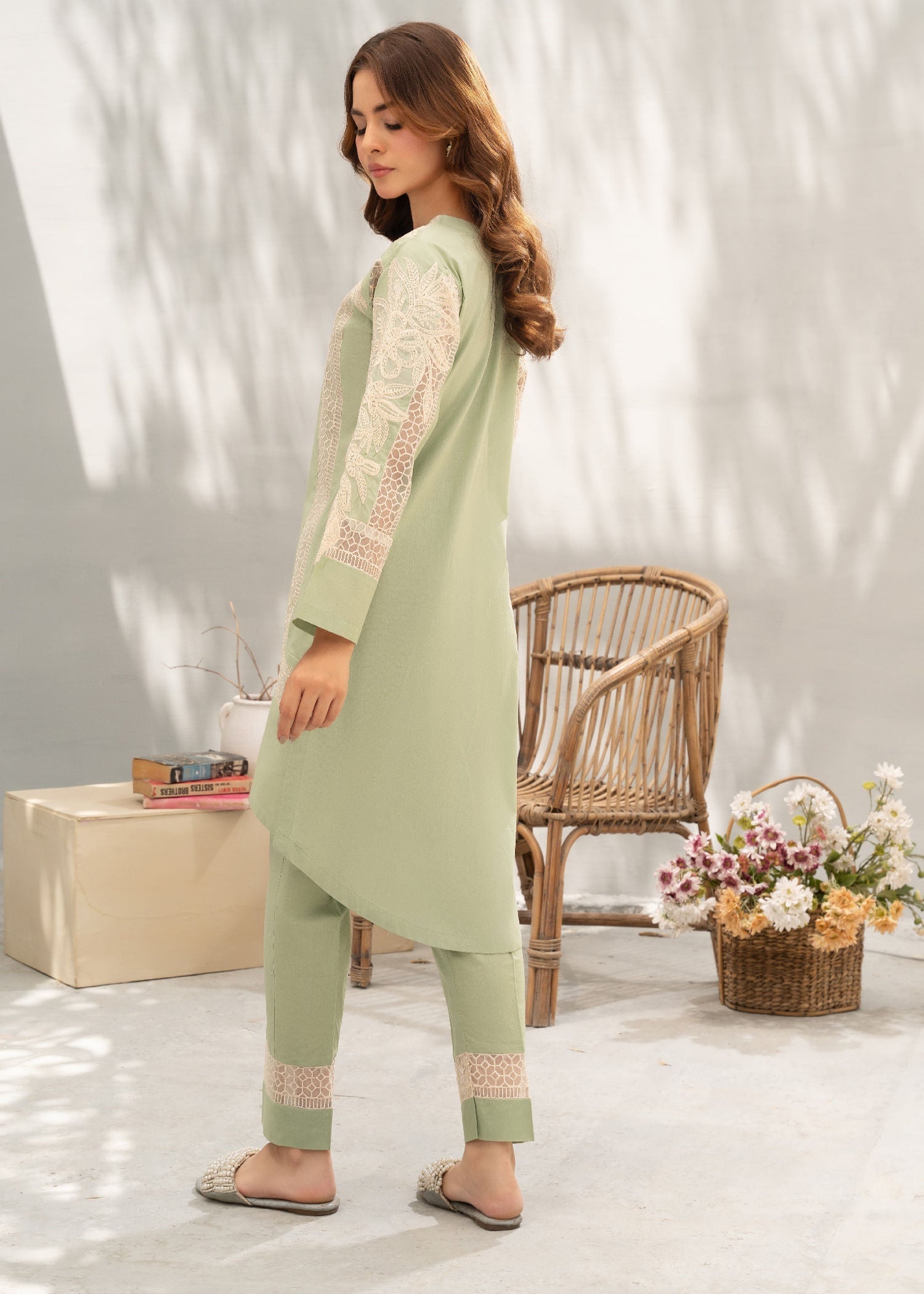 Sahibas By Mirza Almira (Pista) Women 2pcs