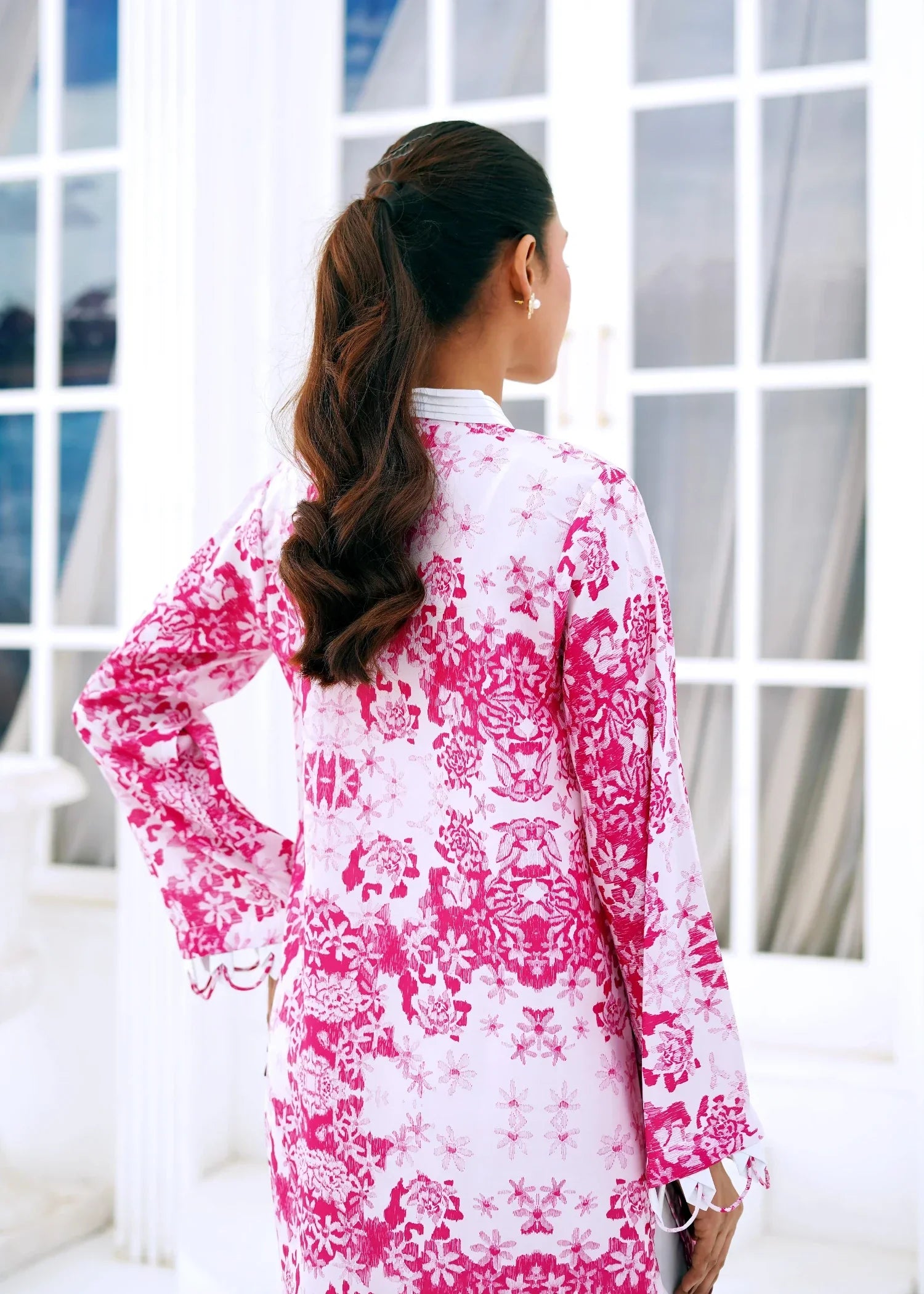 Nairah Floral Blush Women 2pcs