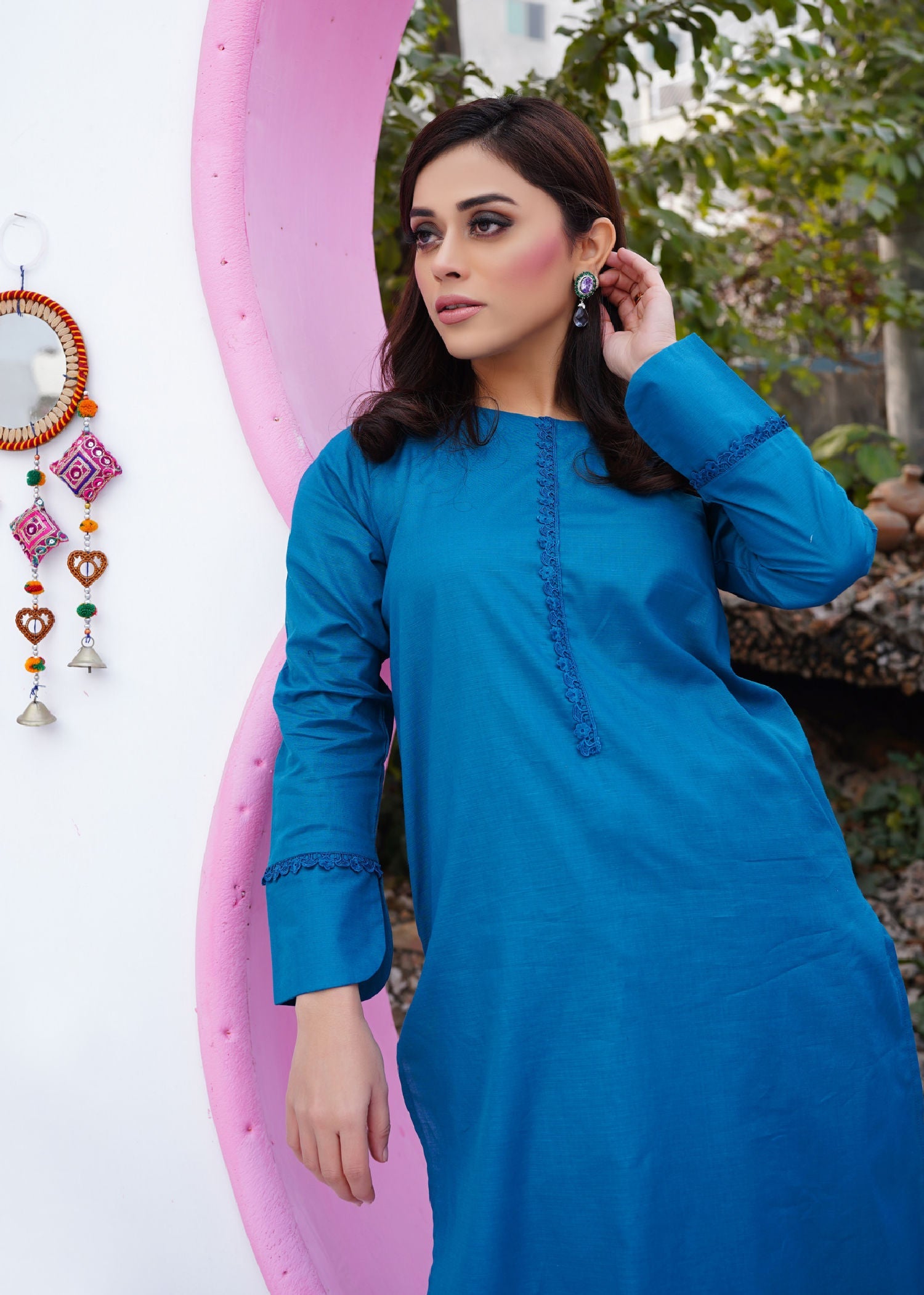 Yolo Pret RIB LAWN SOLID S24 0004 Women 2pcs