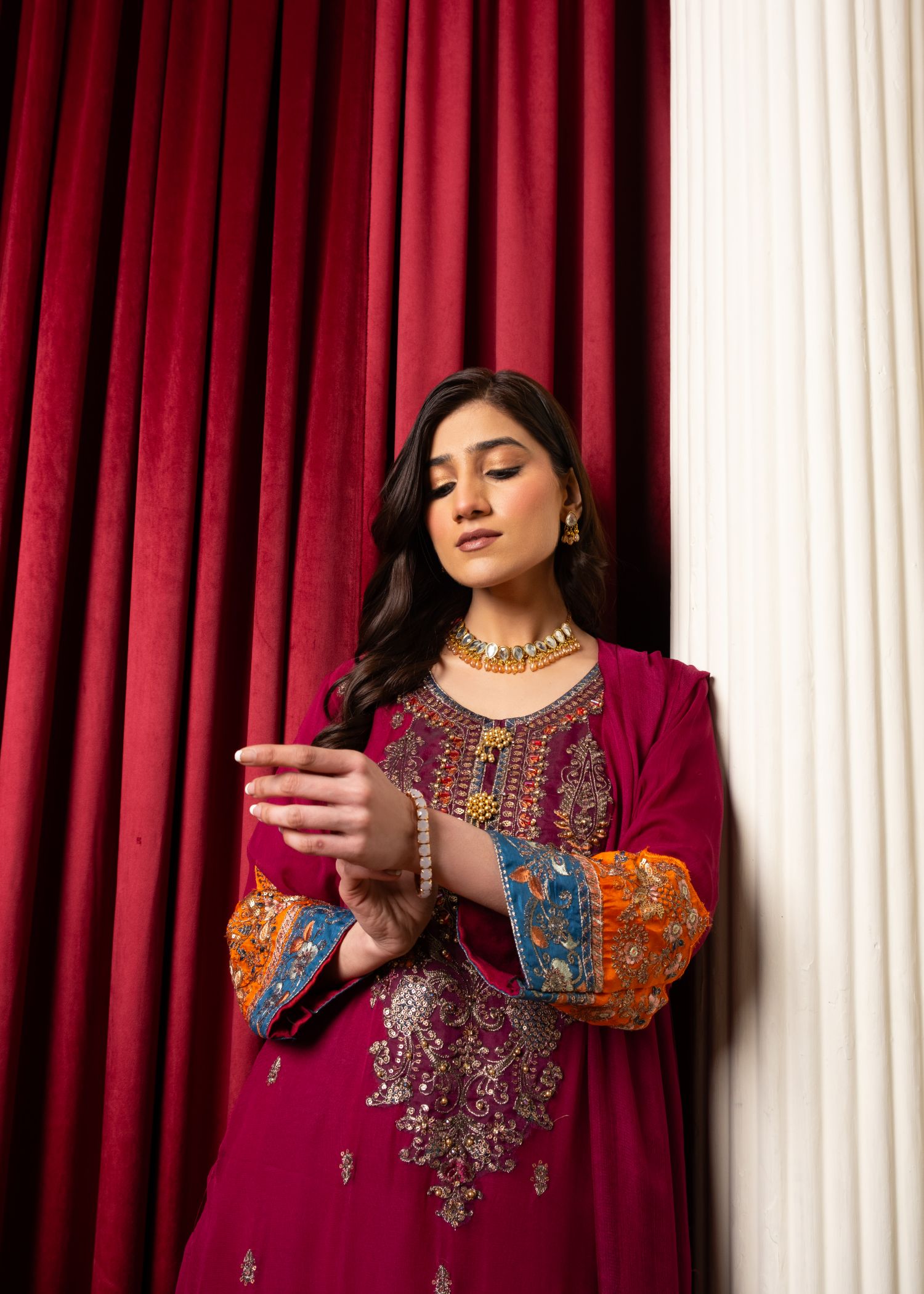 Pehnawa By Bin Akram’s TIMELESS GRACE CHIFFON Women 3pcs