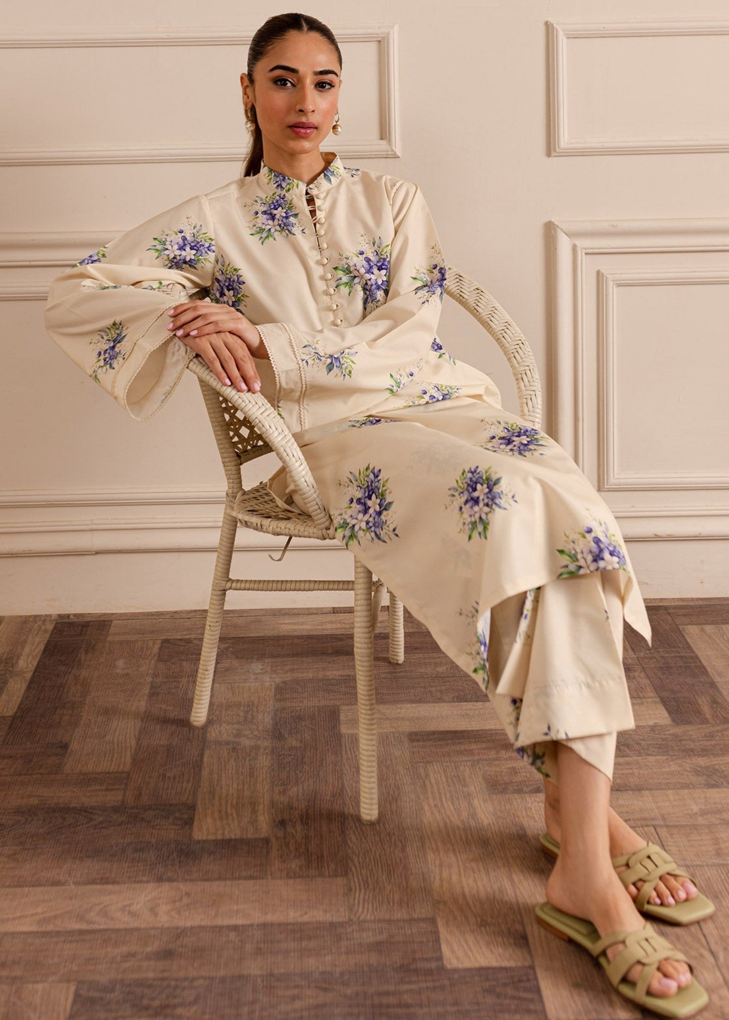 Peach Republic Printed Suit 02 Women 2pcs