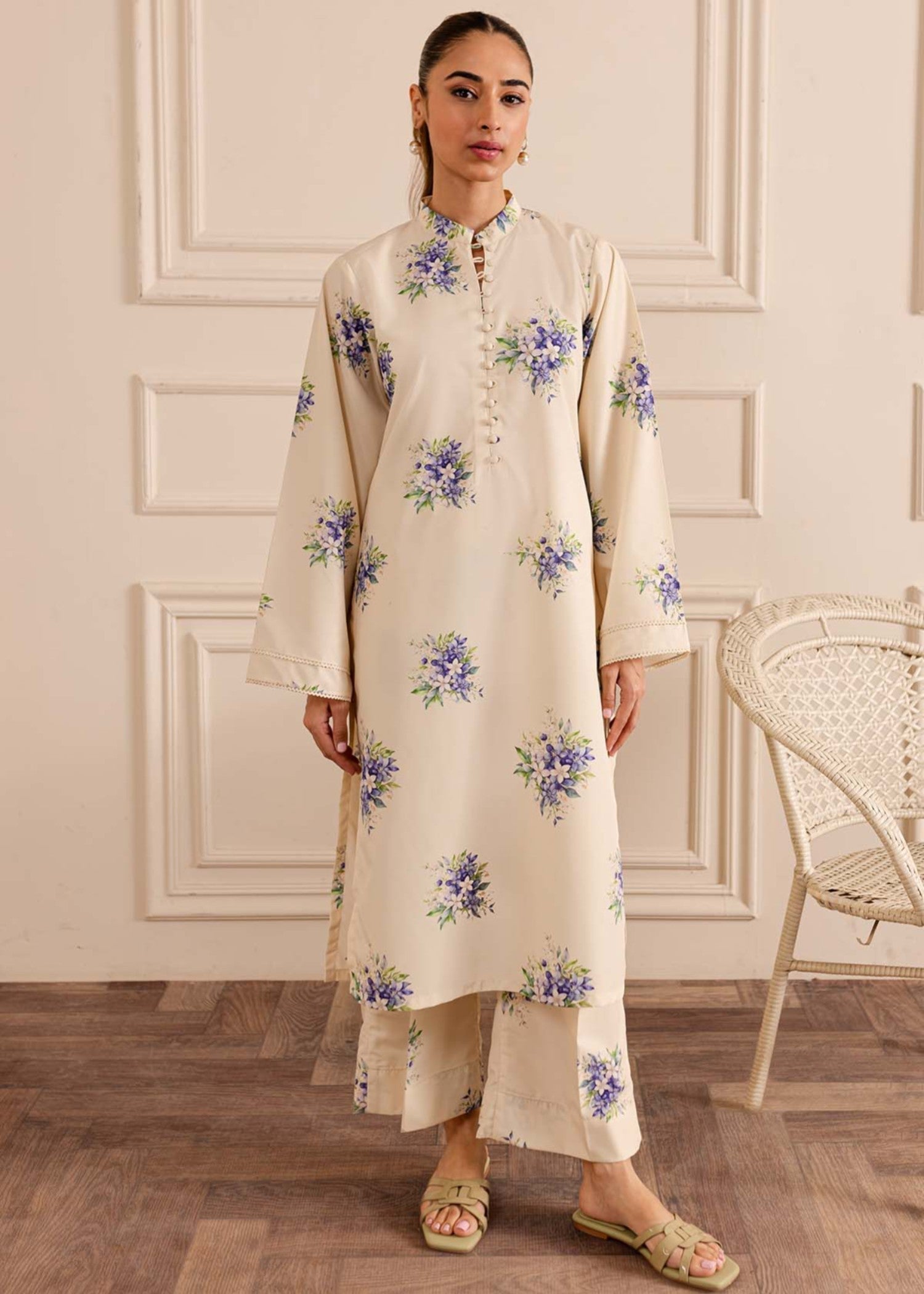 Peach Republic Printed Suit 02 Women 2pcs
