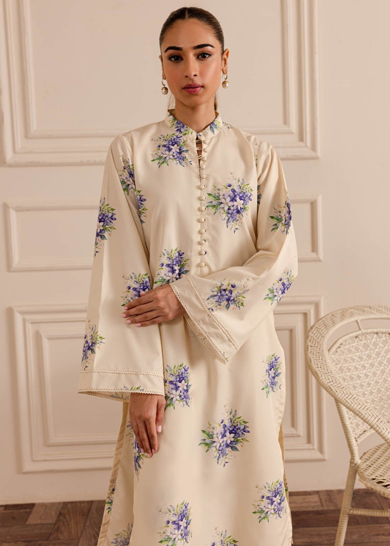 Peach Republic Printed Suit 02 Women 2pcs