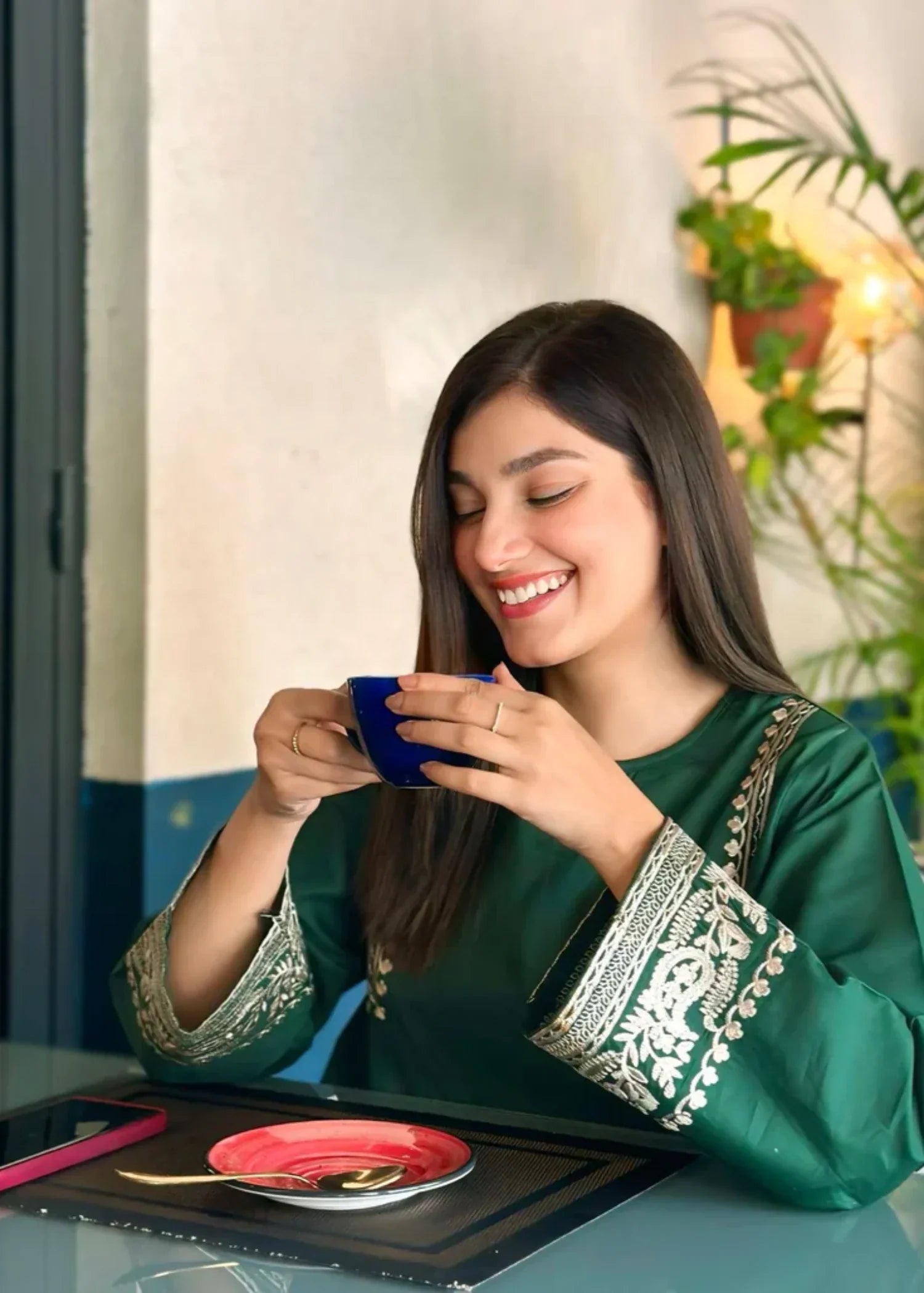 Tiraz Aswad (Green) Women 2pcs