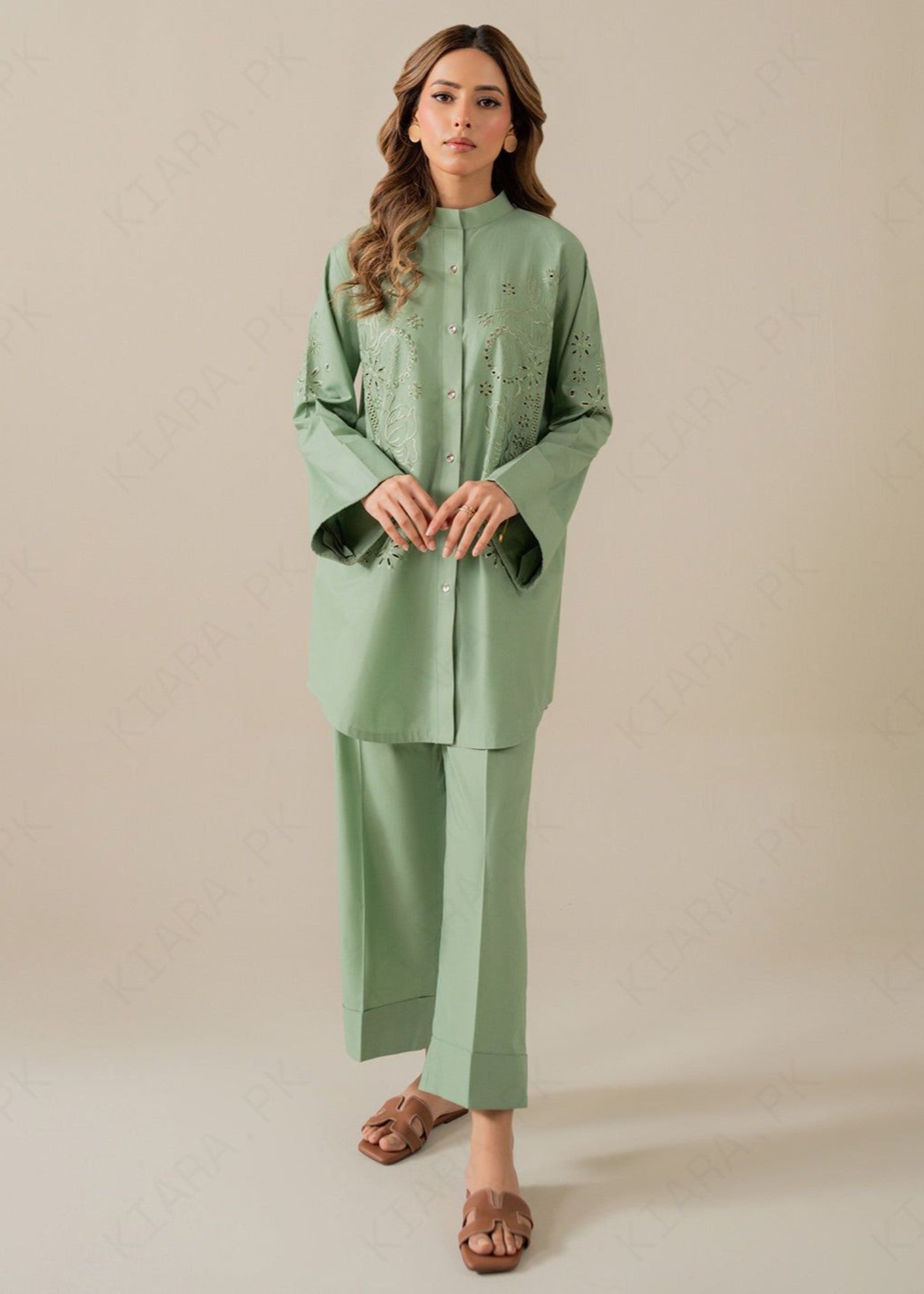 Kiara SAGE Embroidered Set Women 2pcs