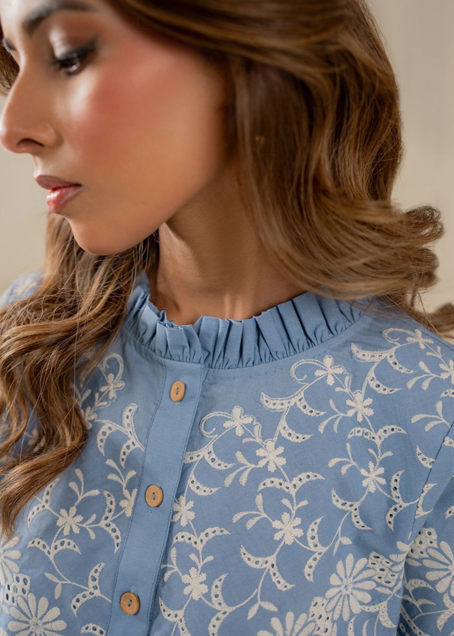 Kiara SYRA Embroidered Set Women 2pcs