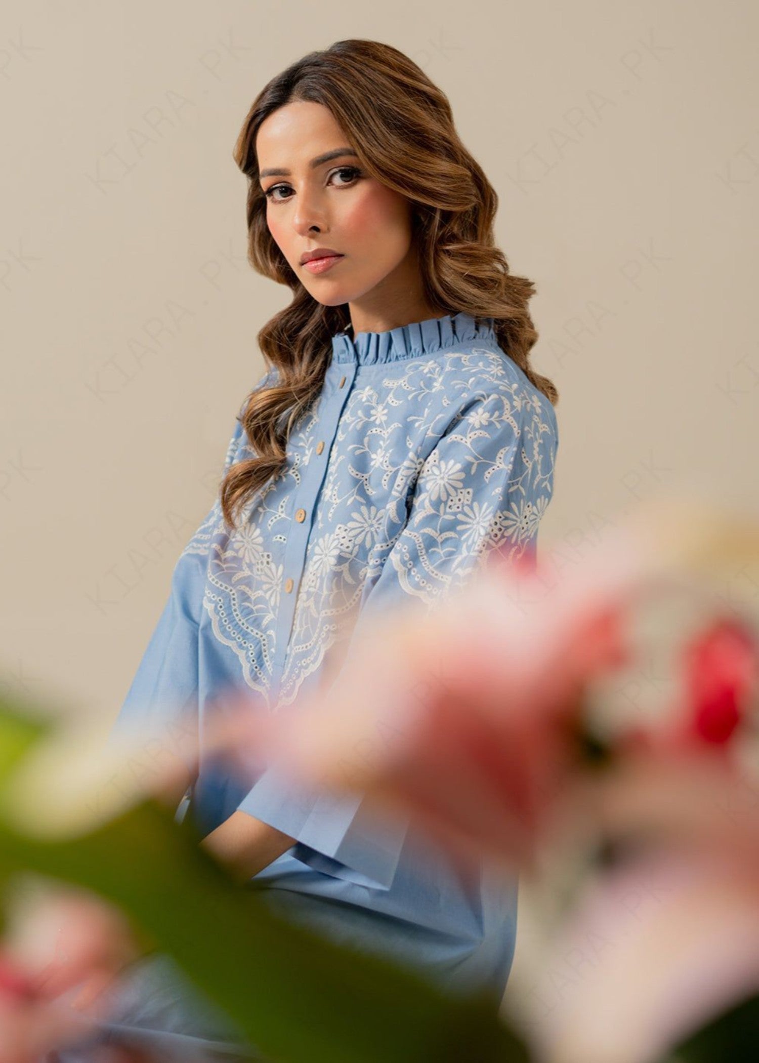 Kiara SYRA Embroidered Set Women 2pcs