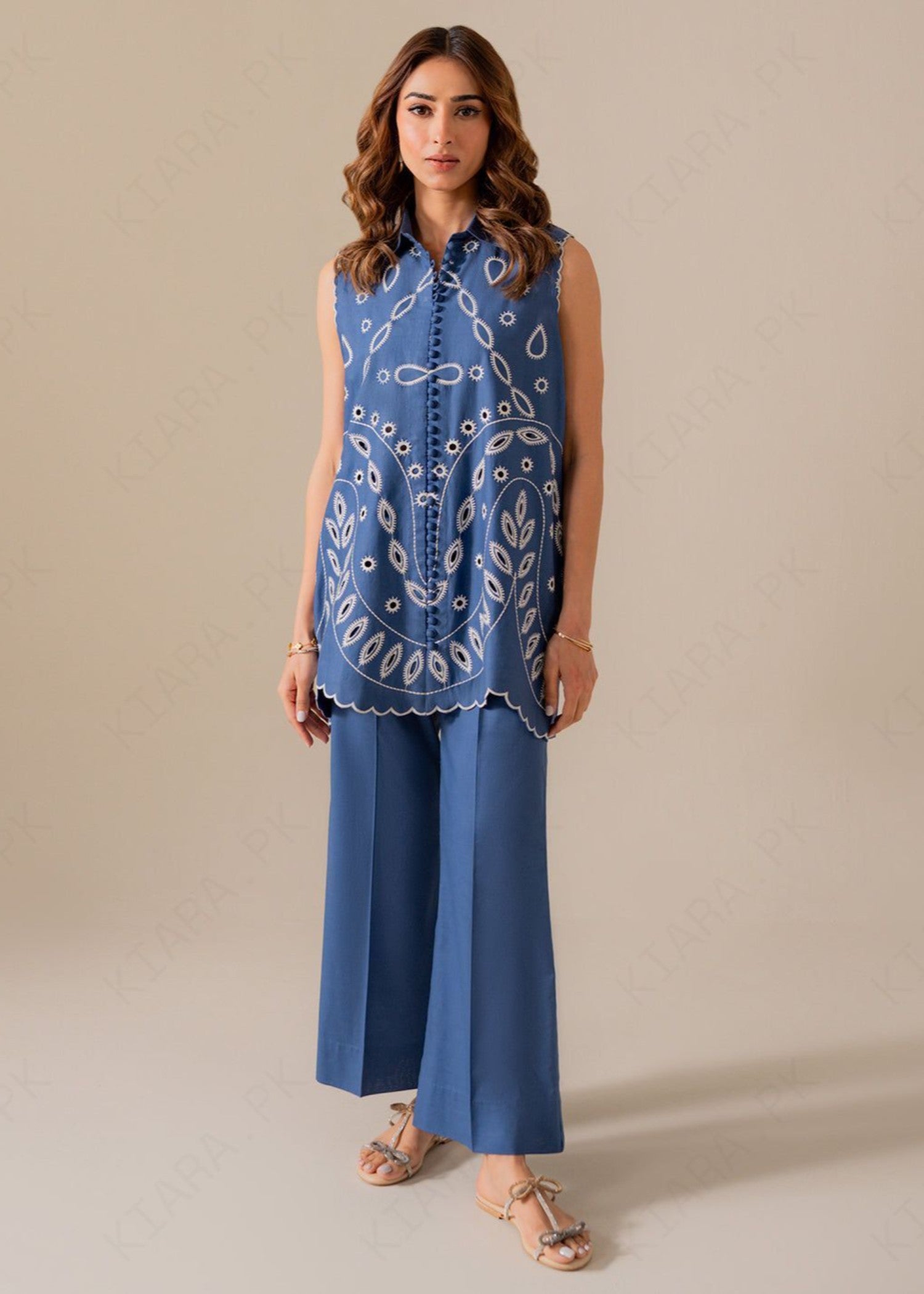 Kiara KIELS Embroidered Set Women 2pcs