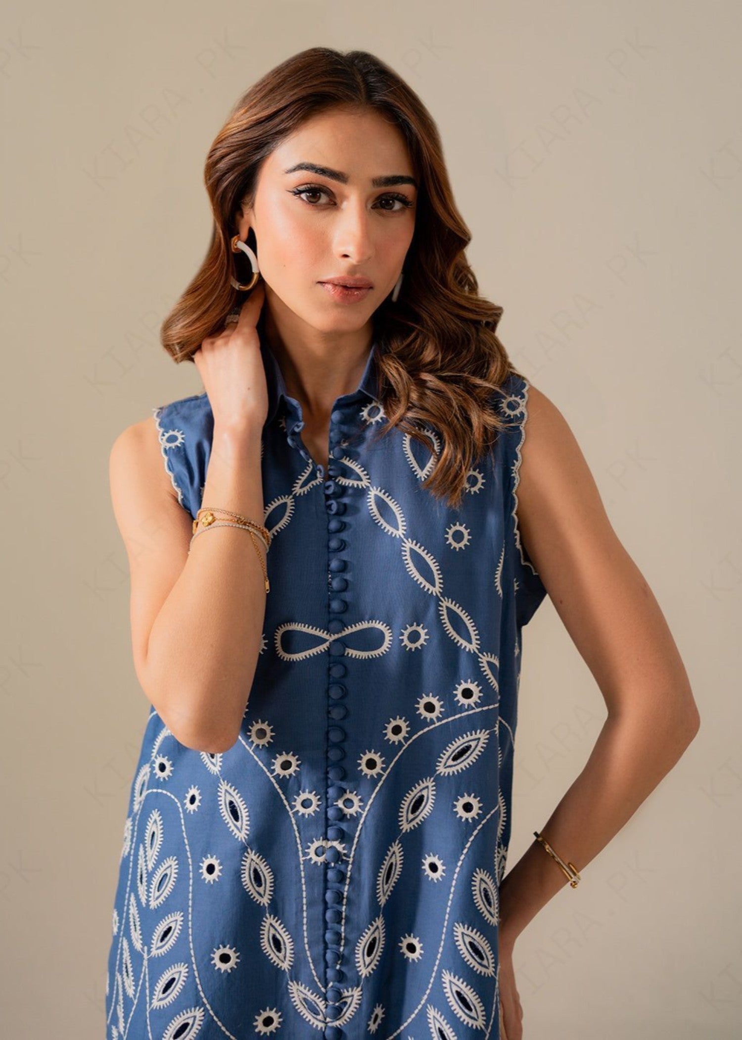 Kiara KIELS Embroidered Set Women 2pcs