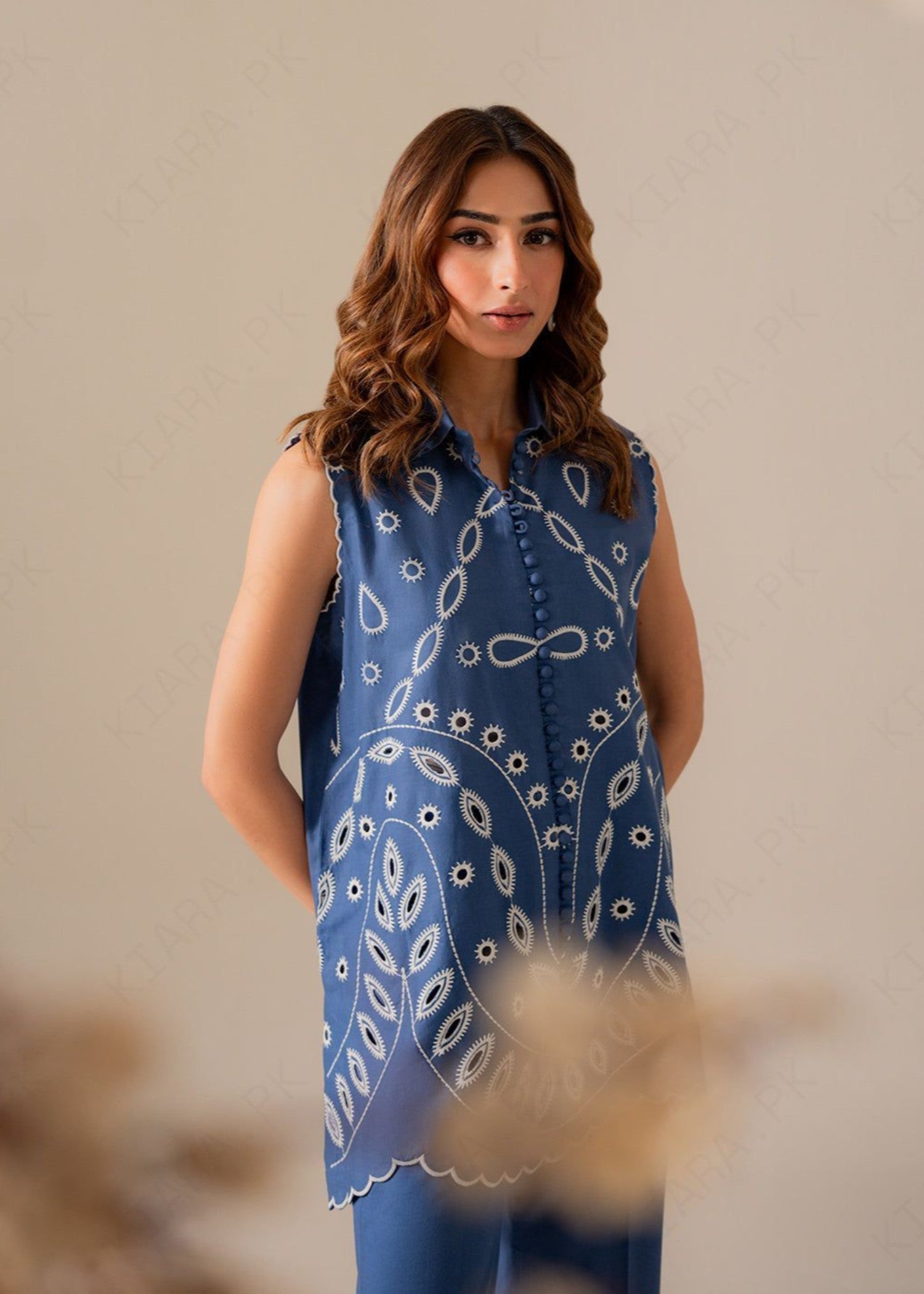 Kiara KIELS Embroidered Set Women 2pcs