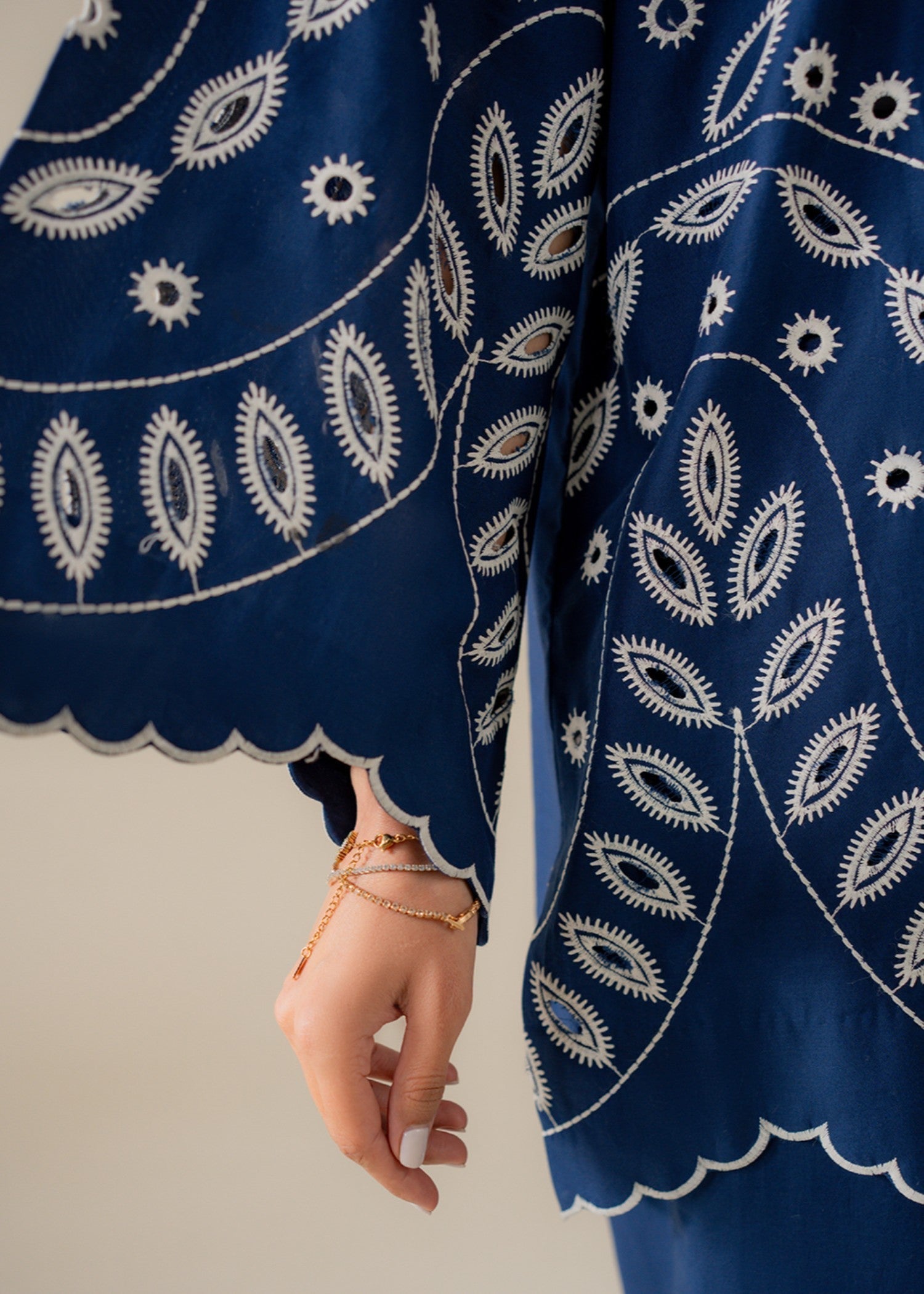 Kiara Indigo Pret Women 2pcs