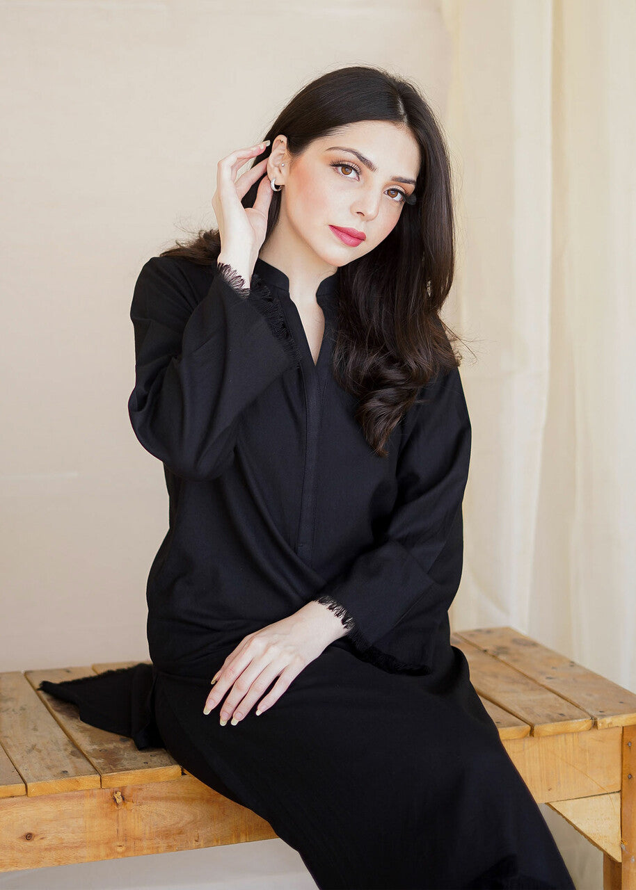 Aisling By Nirmal Midnight Black Women 2pcs