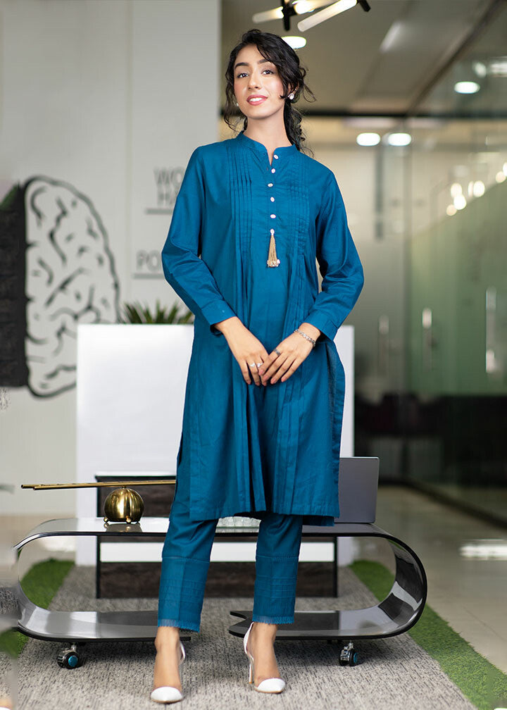 Eraj Hussain Friday Blessings — Blue Women