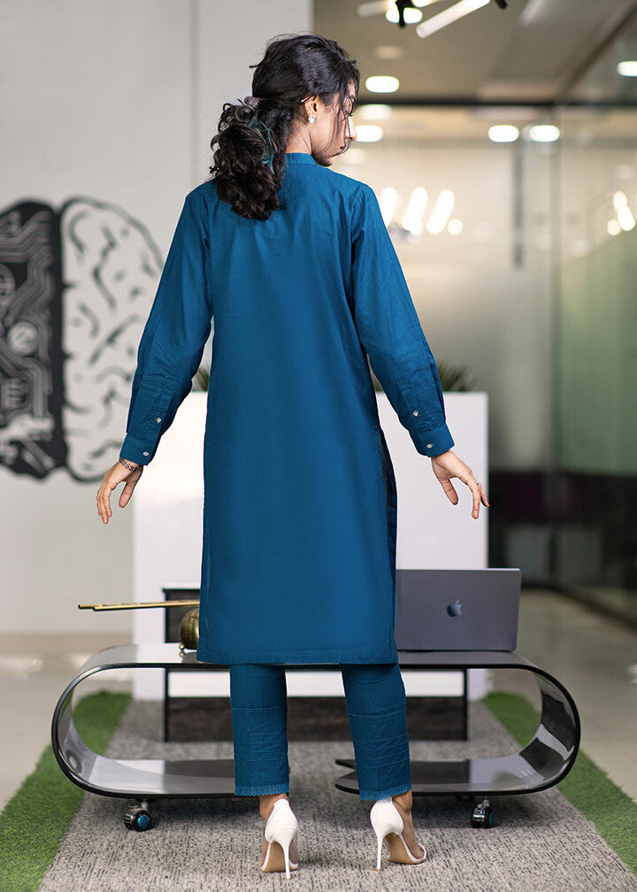 Eraj Hussain Friday Blessings — Blue Women