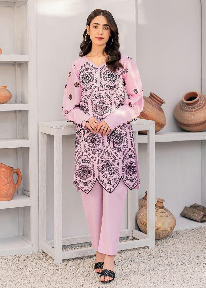 Ghonche Romanesque co ord set (lilac) Women 2pcs