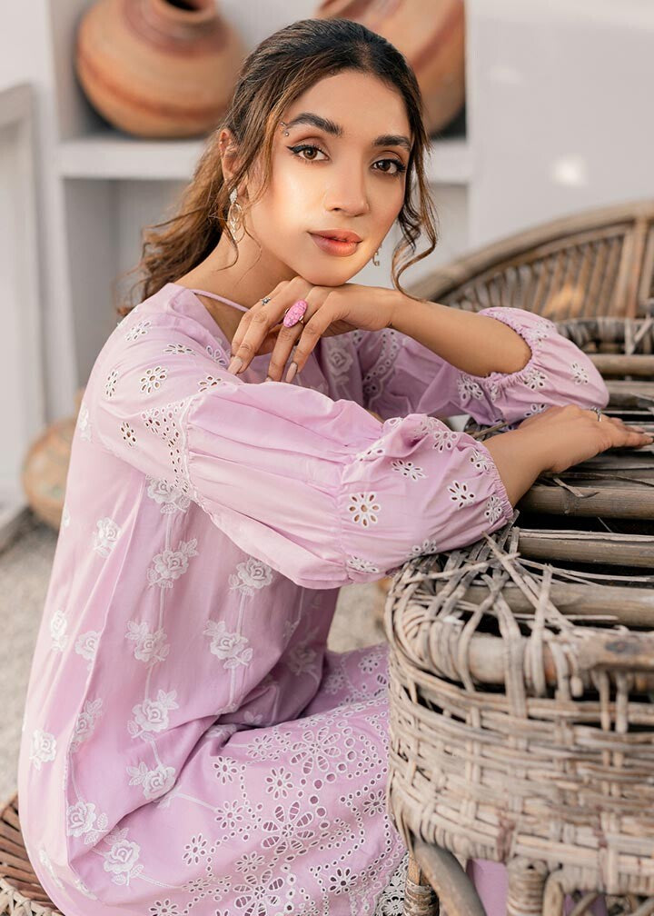 Ghonche Rosalie co ord set (lilac) Women 2pcs