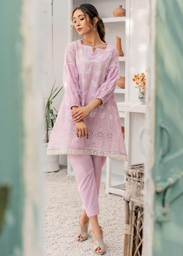 Ghonche Rosalie co ord set (lilac) Women 2pcs