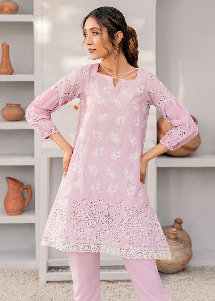 Ghonche Rosalie co ord set (lilac) Women 2pcs