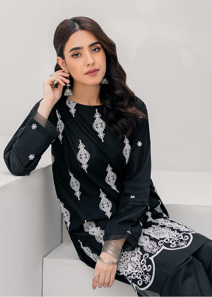 Ghonche Whimsical co ord set (black) Women 2pcs