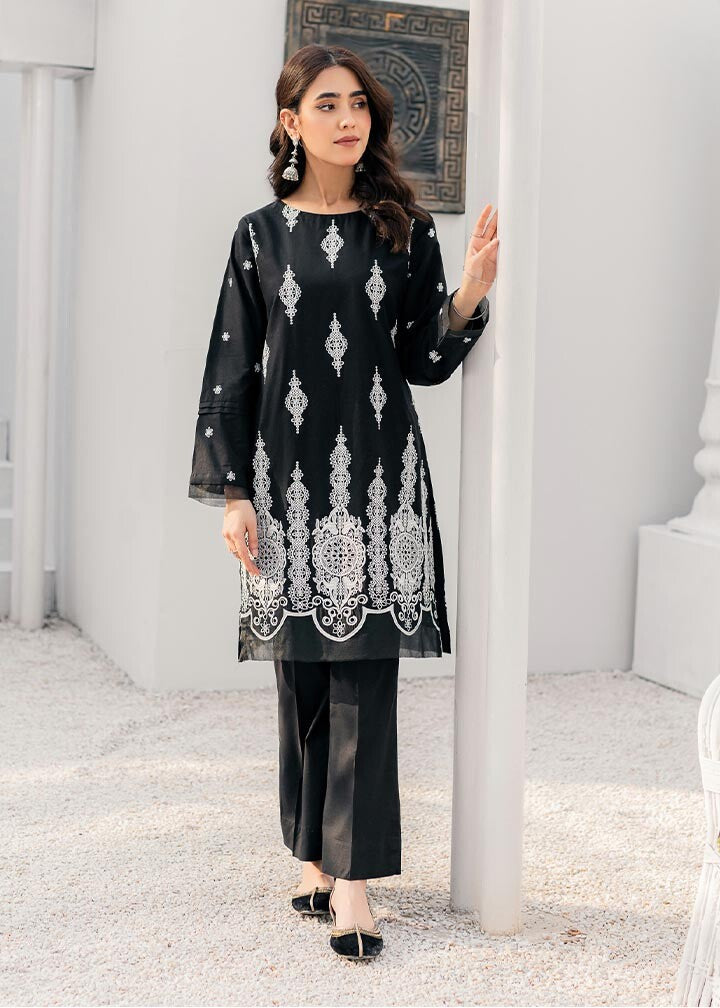 Ghonche Whimsical co ord set (black) Women 2pcs