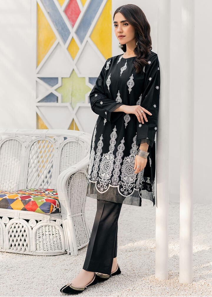 Ghonche Whimsical co ord set (black) Women 2pcs