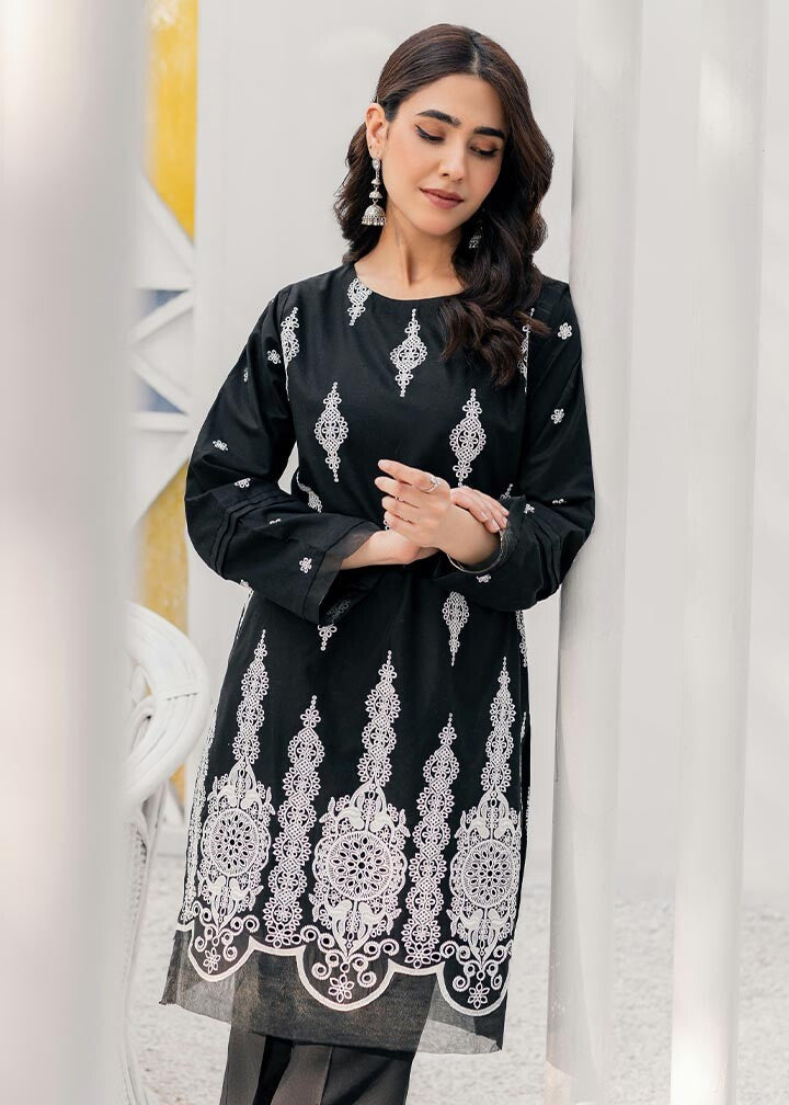 Ghonche Whimsical co ord set (black) Women 2pcs