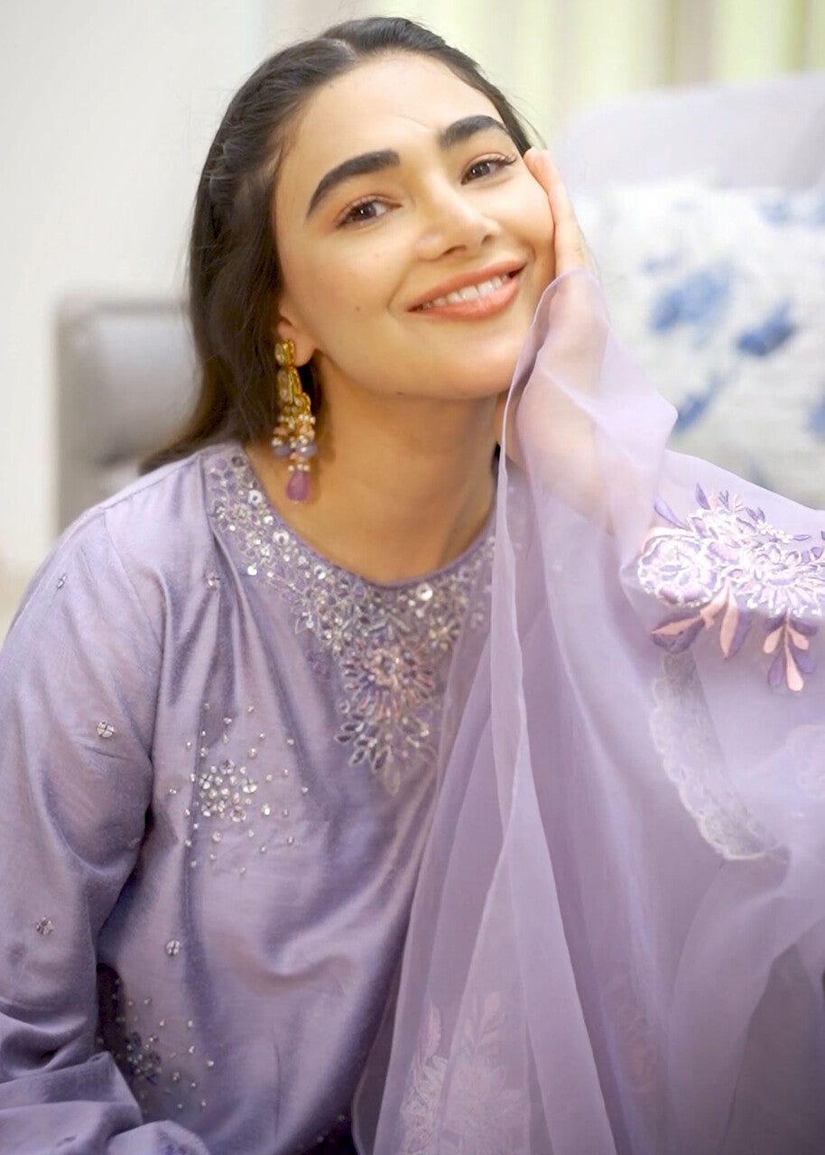 Maroon By Iqra Chaudhry LAVENDER MIST Women 3pcs