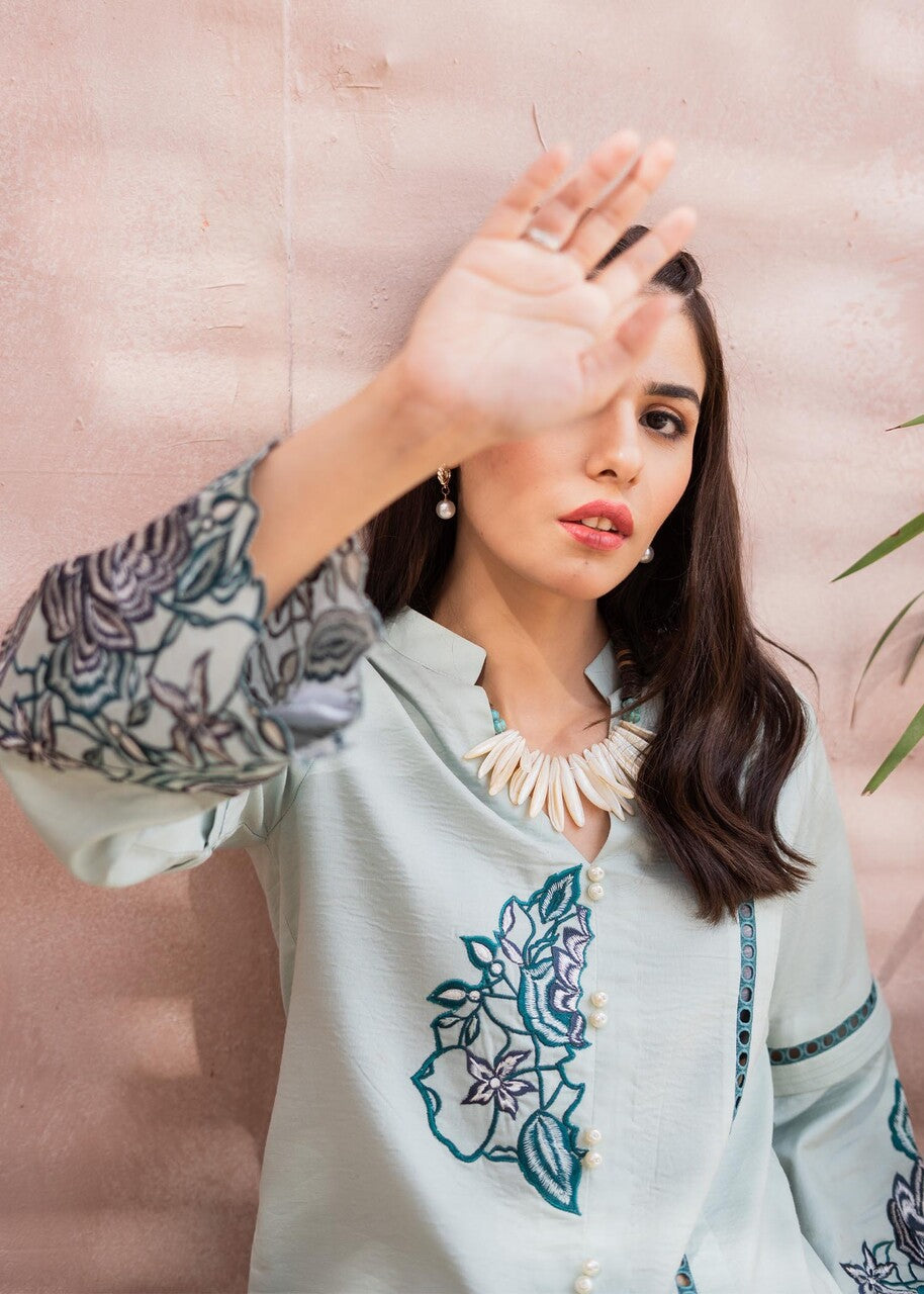 Maria Osama Blue Bell Women 3pcs