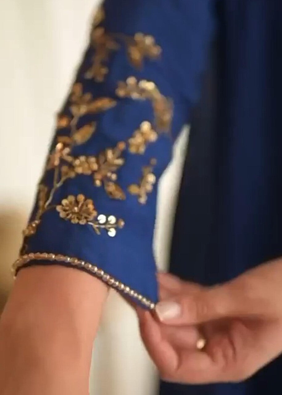 Maroon By Iqra Chaudhry MIDNIGHT BLUE