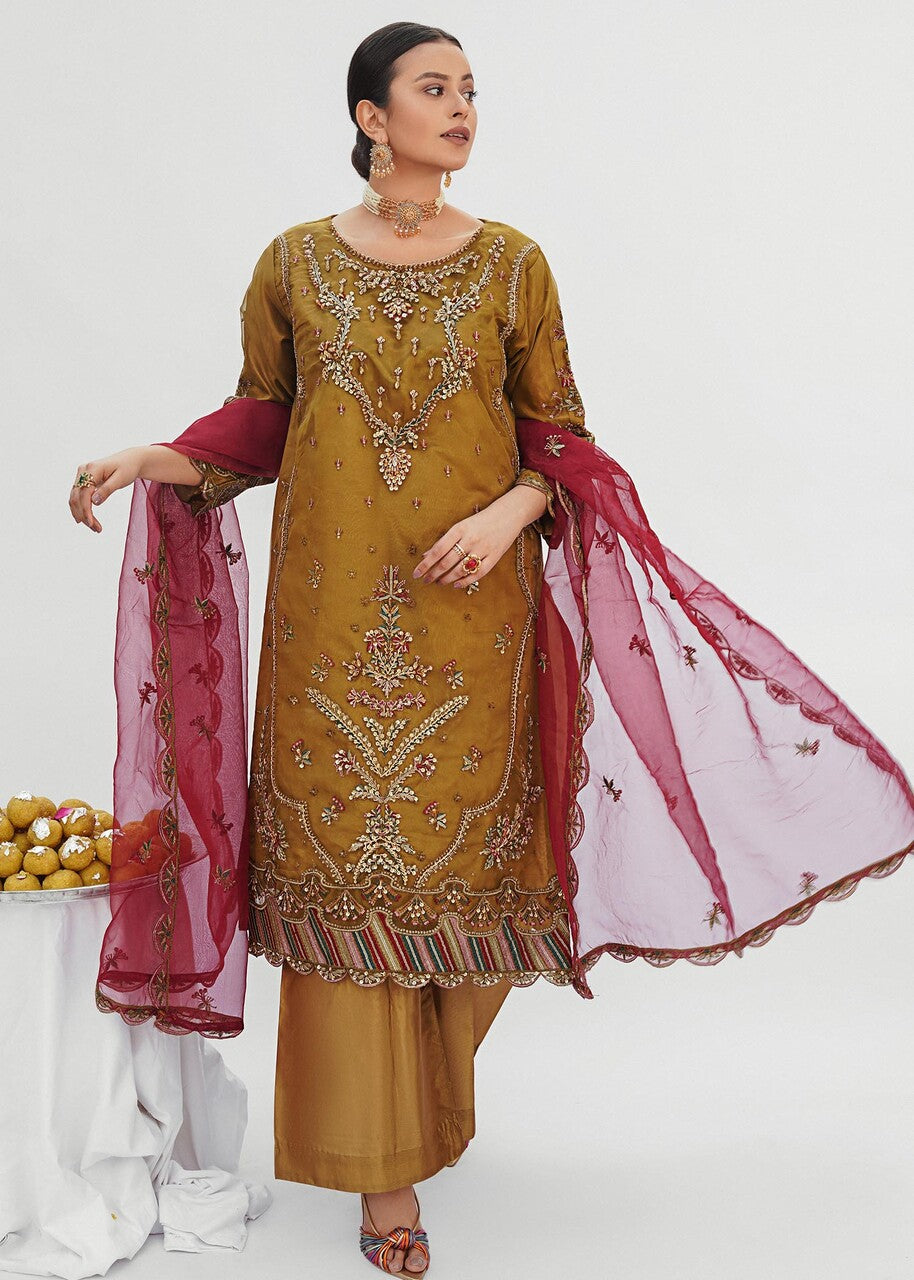 Tania Malik Studio Malai khaja Women 3pcs