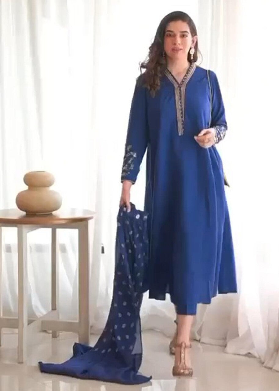 Maroon By Iqra Chaudhry MIDNIGHT BLUE