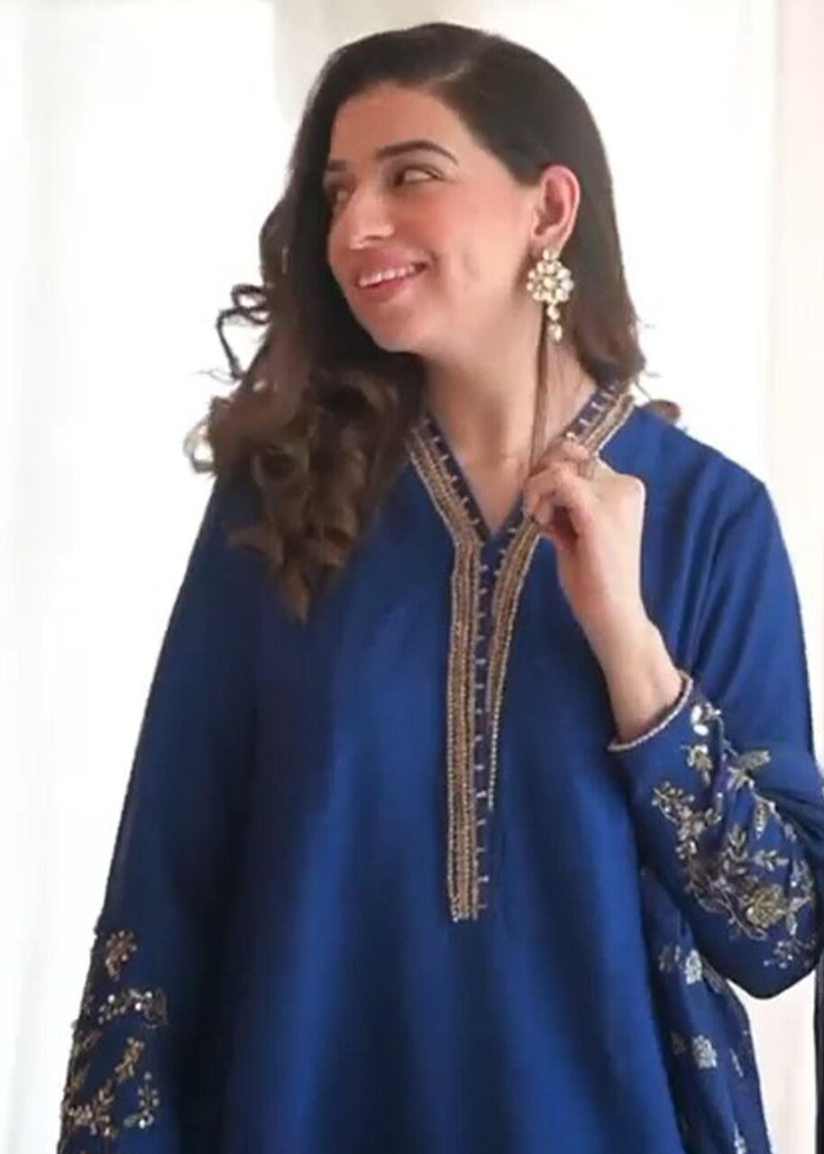 Maroon By Iqra Chaudhry MIDNIGHT BLUE