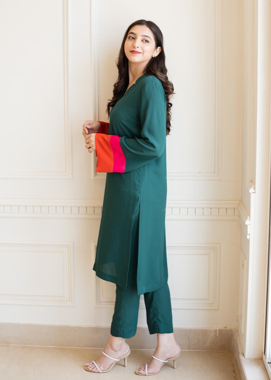 Aisling By Nirmal Green Dreams Women 2pcs