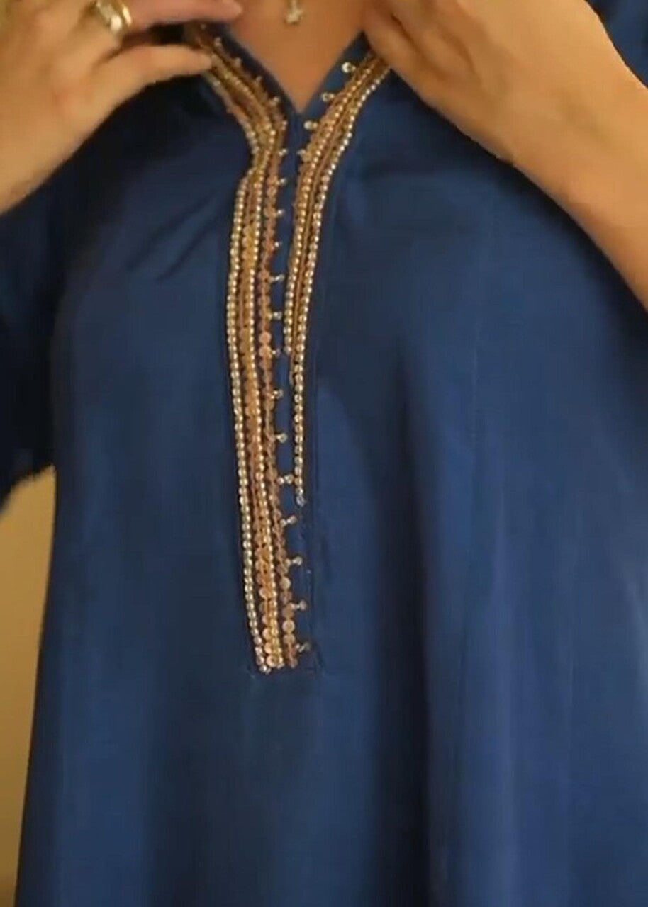 Maroon By Iqra Chaudhry MIDNIGHT BLUE